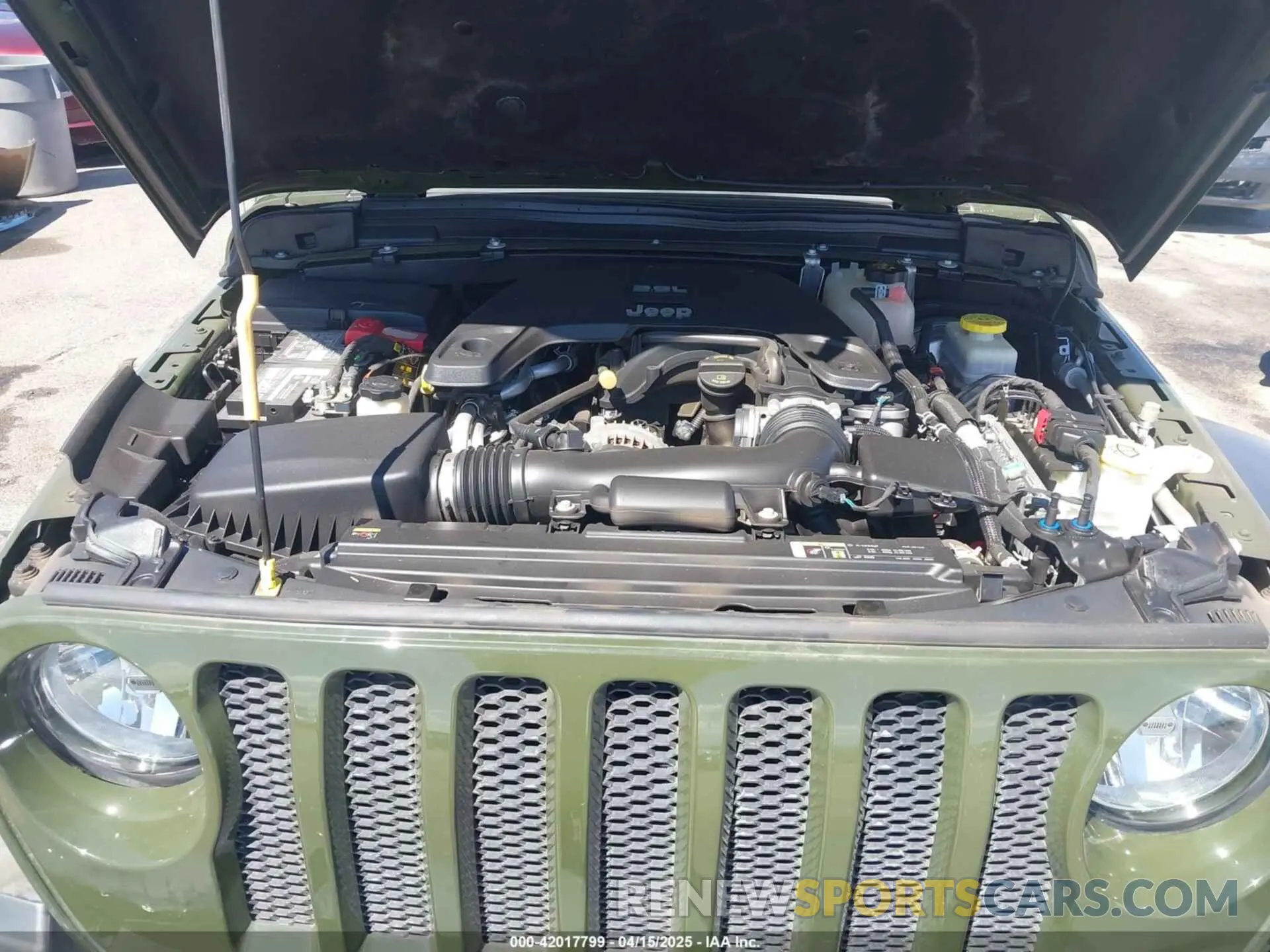 10 Фотография поврежденного автомобиля 1C4HJXDG9LW329796 JEEP WRANGLER UNLIMITED 2020