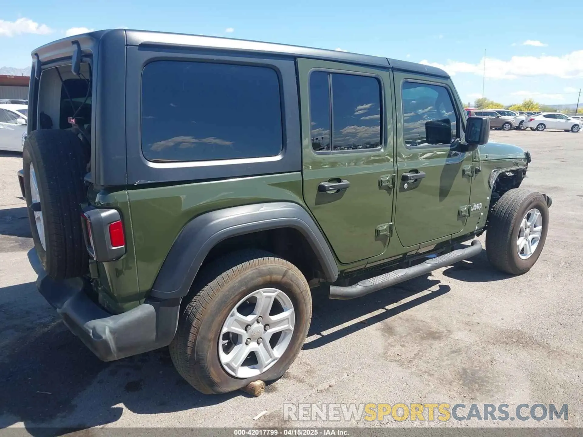 4 Фотография поврежденного автомобиля 1C4HJXDG9LW329796 JEEP WRANGLER UNLIMITED 2020