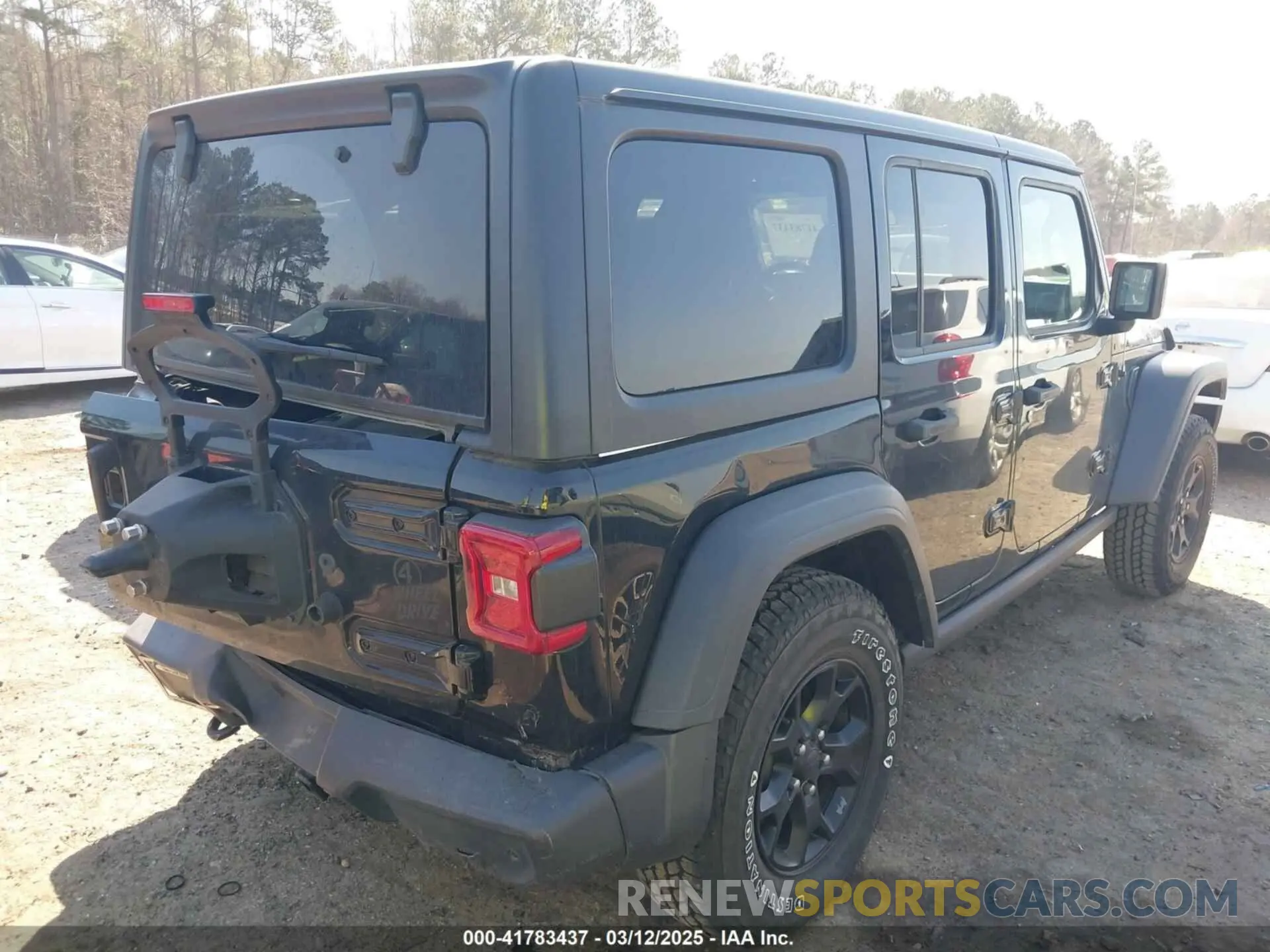 4 Photograph of a damaged car 1C4HJXDGXLW219078 JEEP WRANGLER UNLIMITED 2020