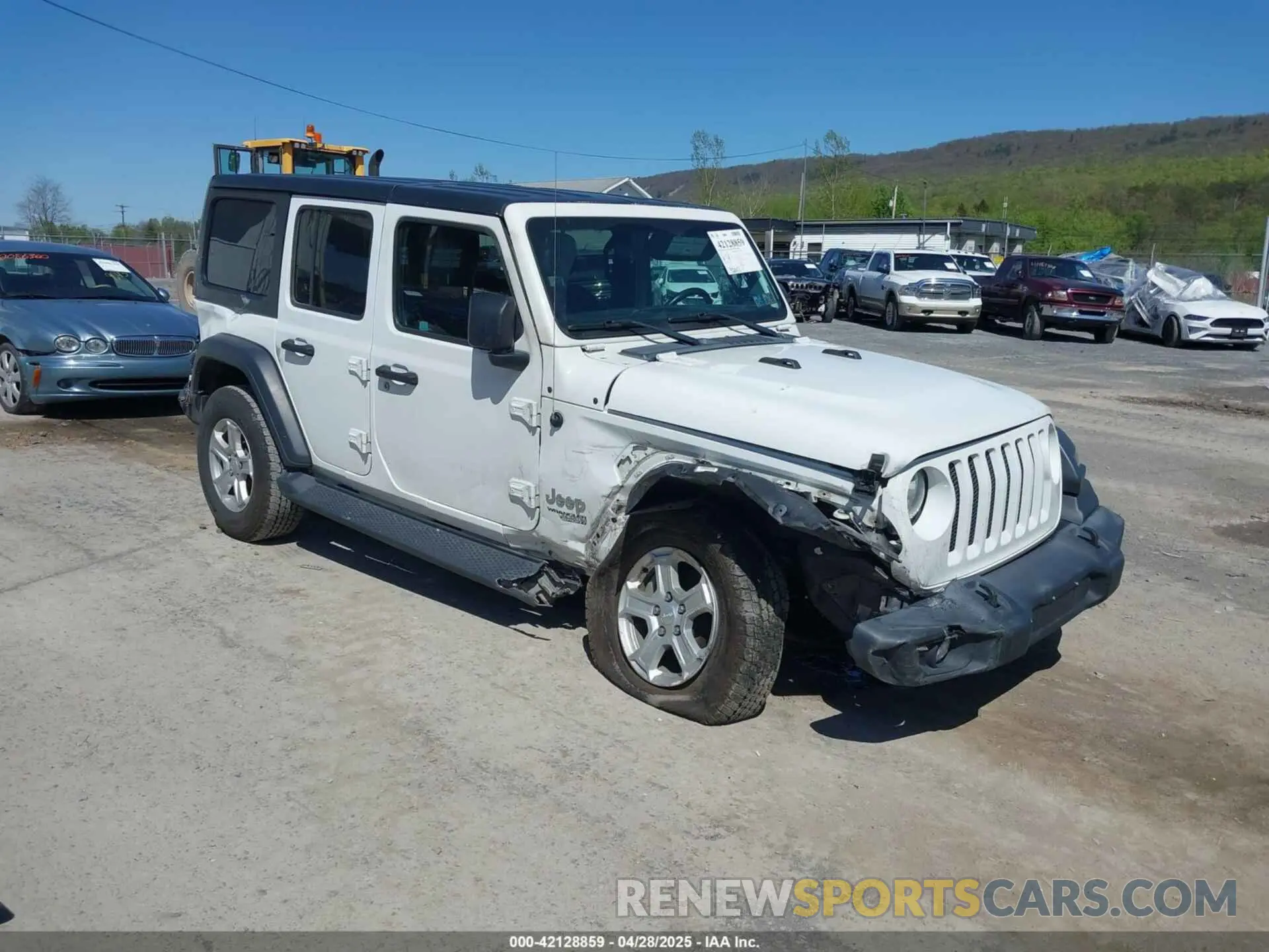 1 Фотография поврежденного автомобиля 1C4HJXDN0LW204734 JEEP WRANGLER UNLIMITED 2020
