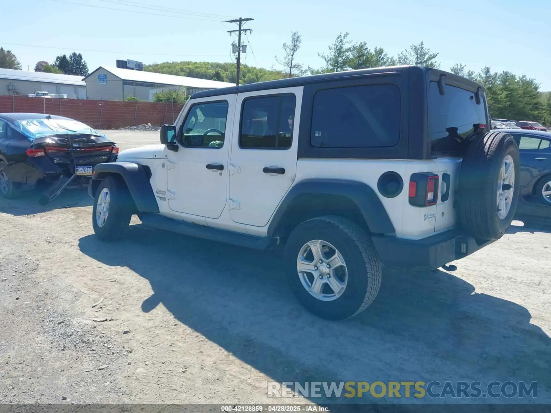 3 Фотография поврежденного автомобиля 1C4HJXDN0LW204734 JEEP WRANGLER UNLIMITED 2020