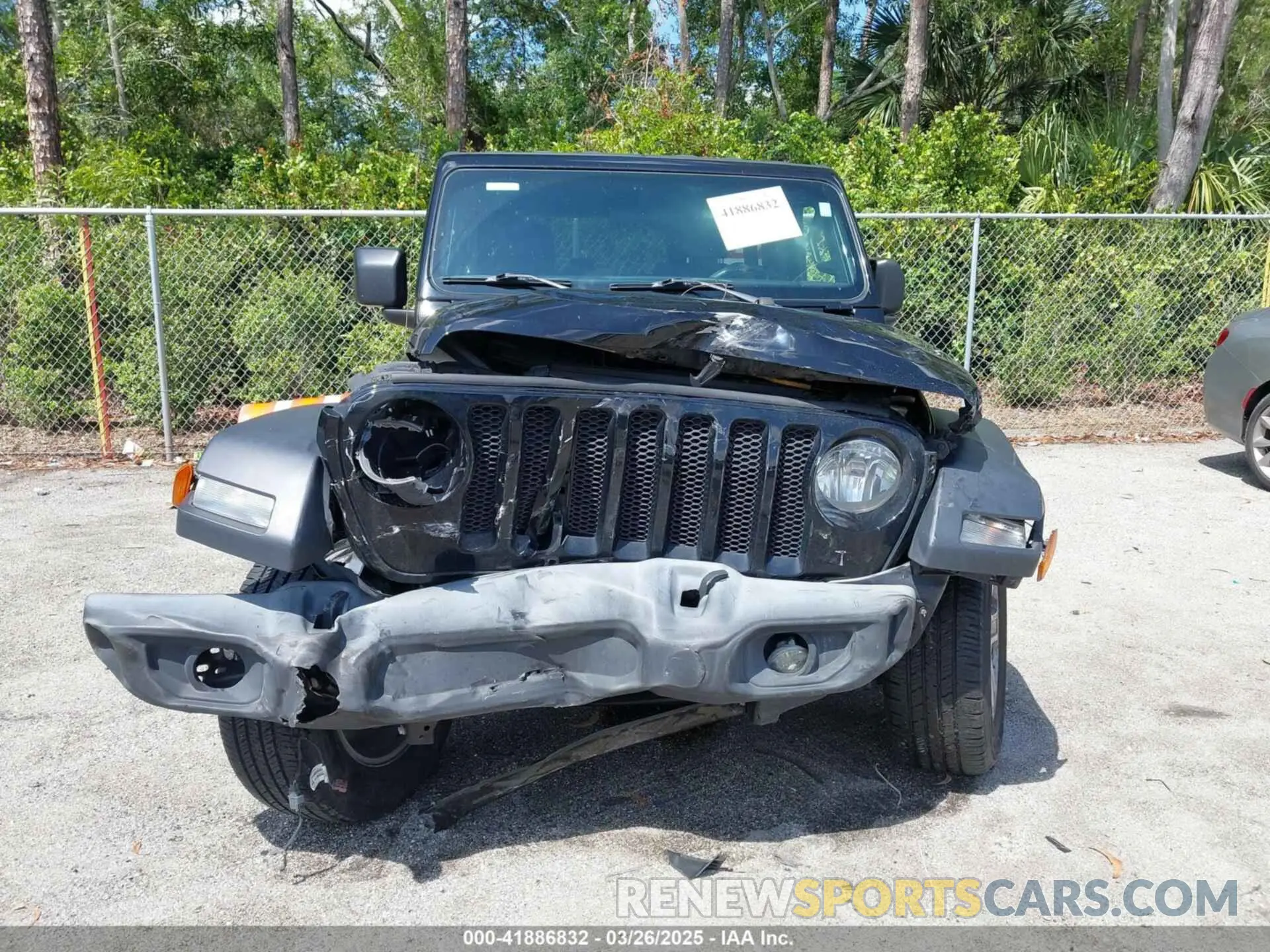 13 Photograph of a damaged car 1C4HJXDN1LW223664 JEEP WRANGLER UNLIMITED 2020