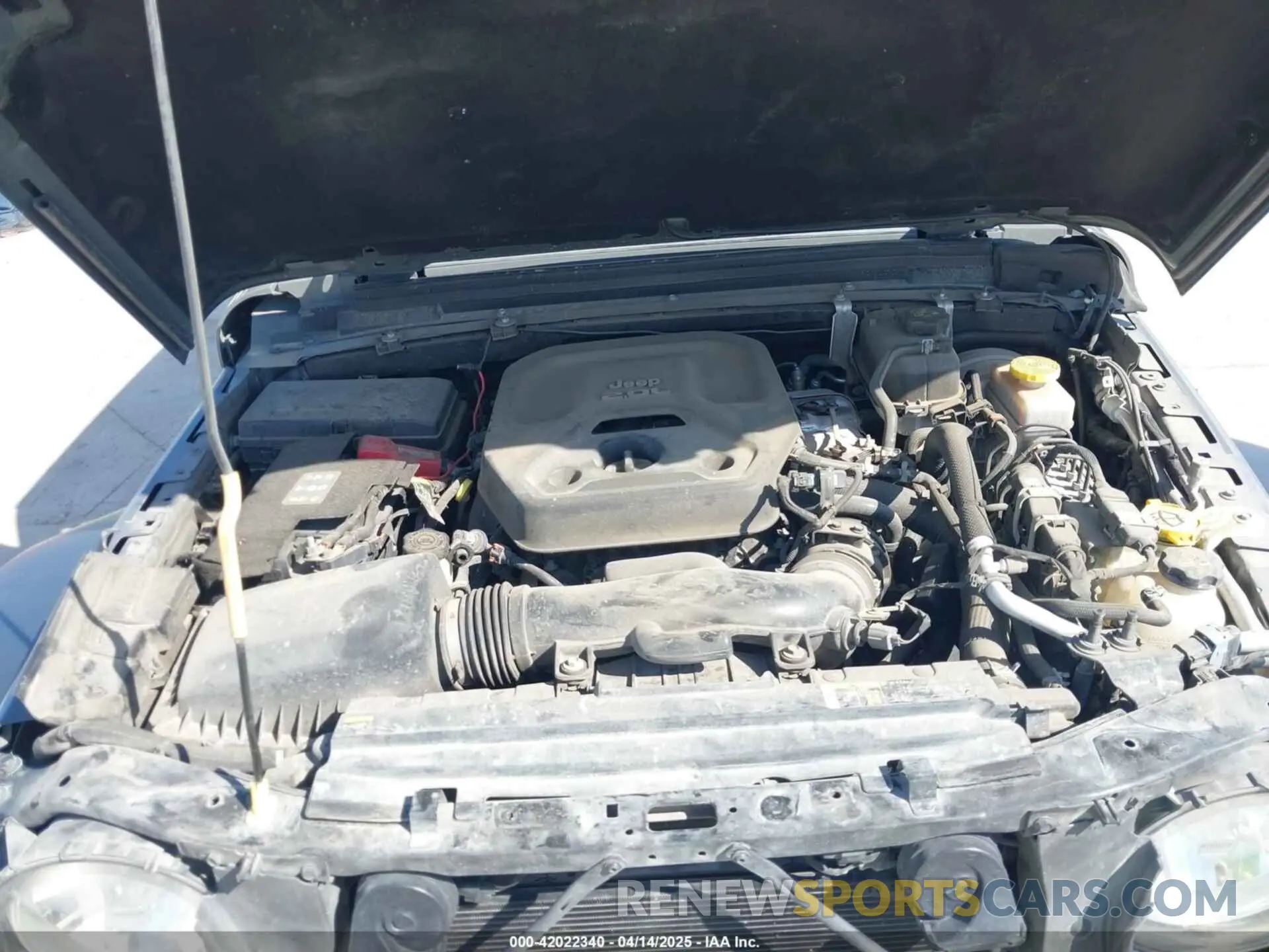 10 Photograph of a damaged car 1C4HJXDN3LW337617 JEEP WRANGLER UNLIMITED 2020