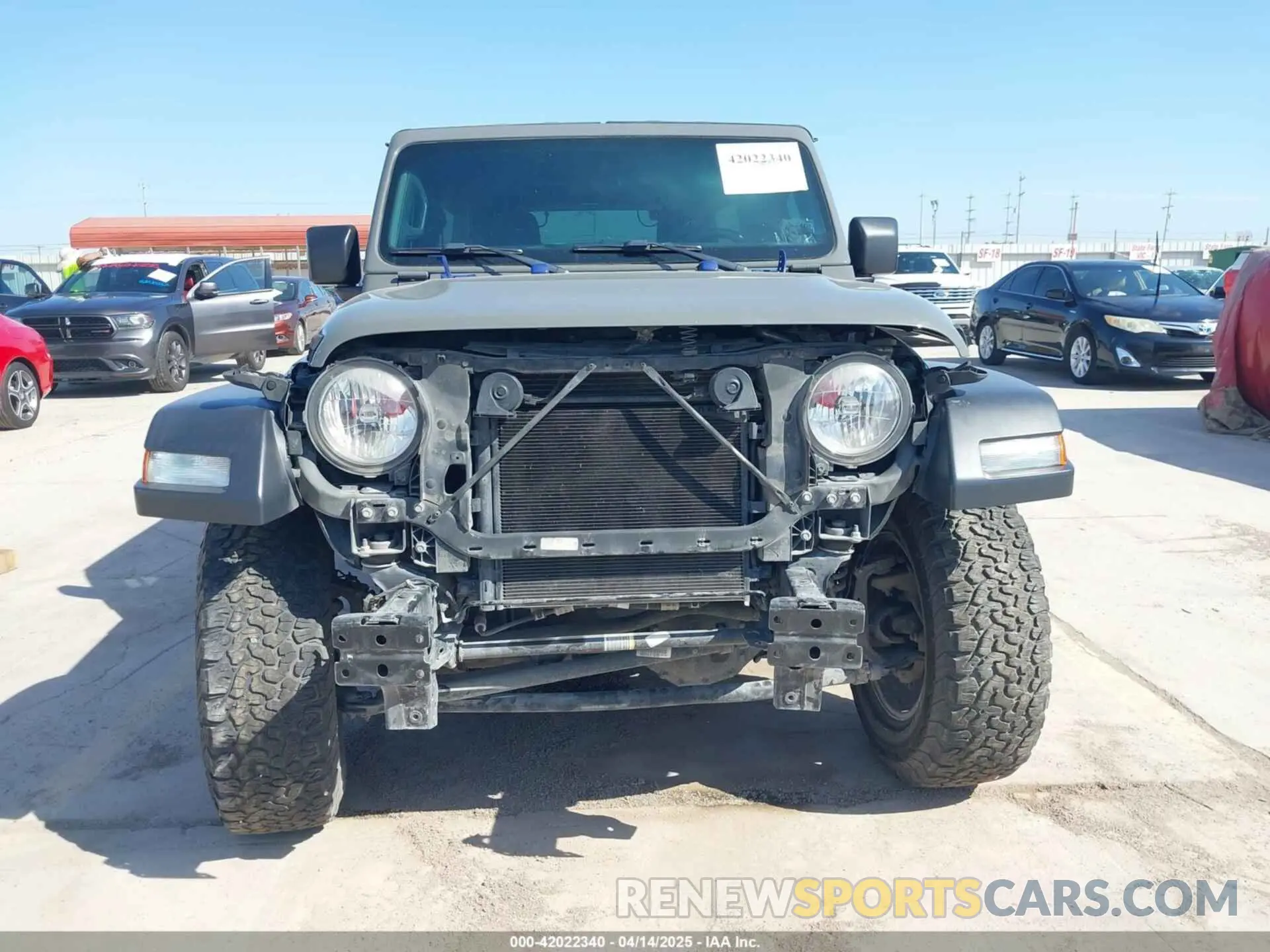 12 Photograph of a damaged car 1C4HJXDN3LW337617 JEEP WRANGLER UNLIMITED 2020