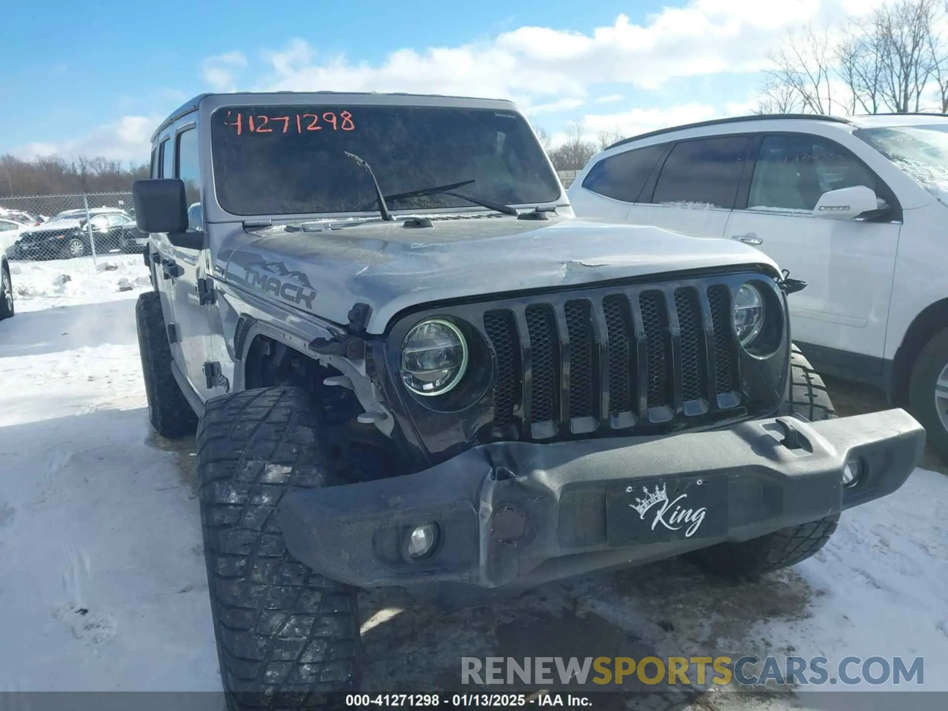1 Photograph of a damaged car 1C4HJXDN4LW209127 JEEP WRANGLER UNLIMITED 2020