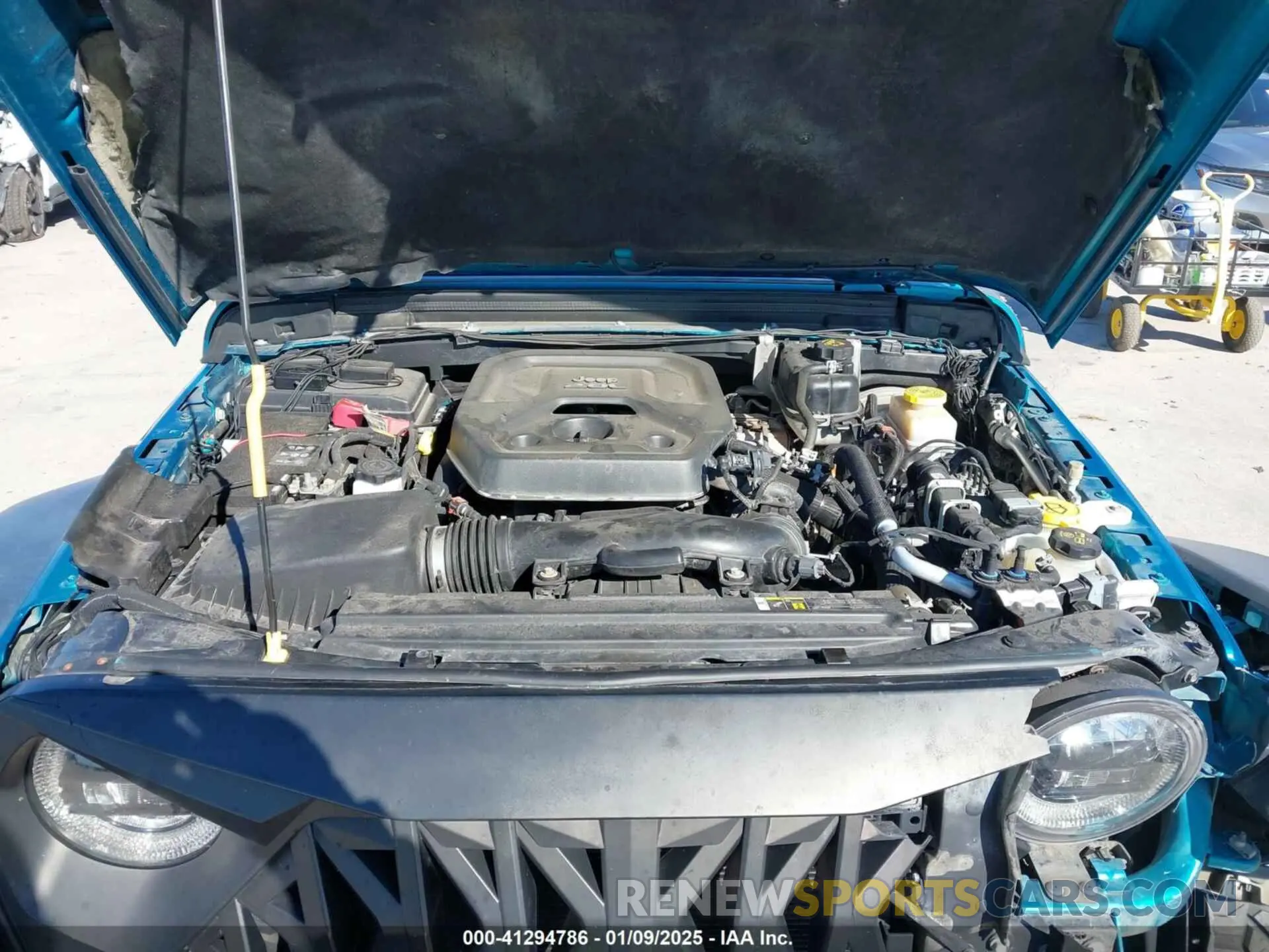 10 Photograph of a damaged car 1C4HJXDN4LW223822 JEEP WRANGLER UNLIMITED 2020