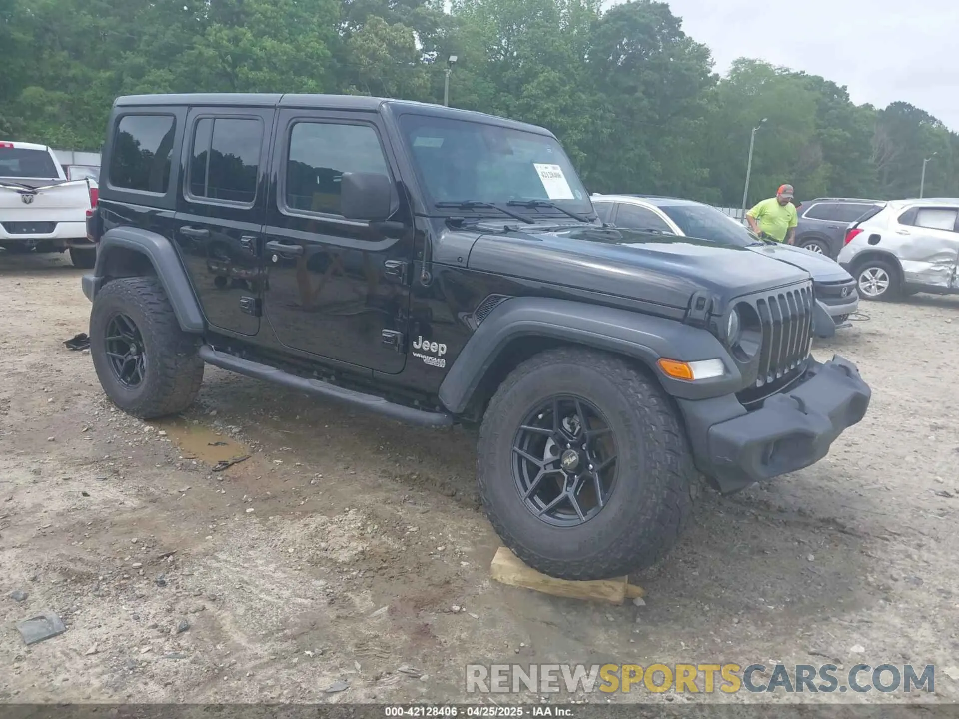 1 Фотография поврежденного автомобиля 1C4HJXDN5LW327476 JEEP WRANGLER UNLIMITED 2020