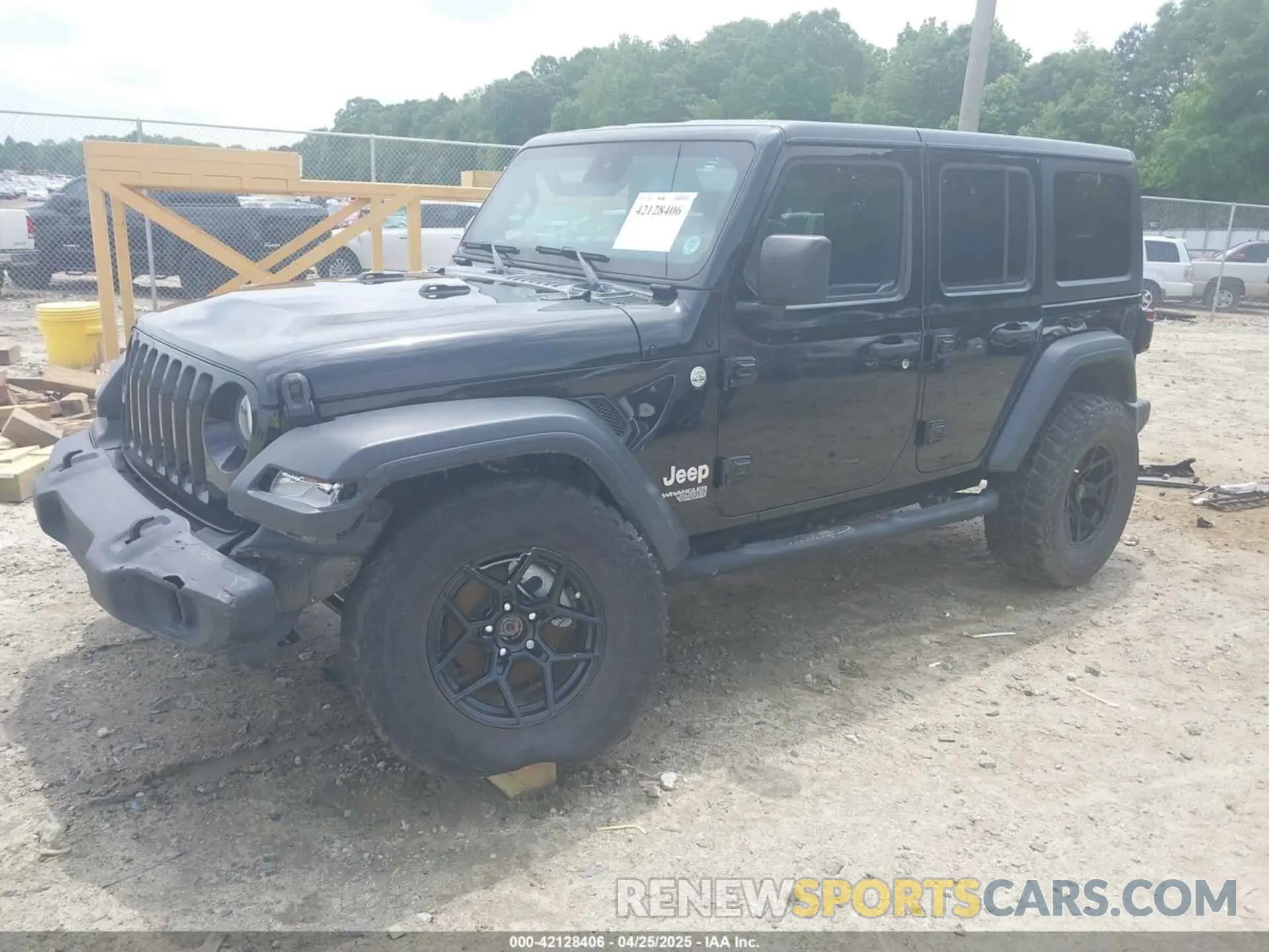 2 Фотография поврежденного автомобиля 1C4HJXDN5LW327476 JEEP WRANGLER UNLIMITED 2020