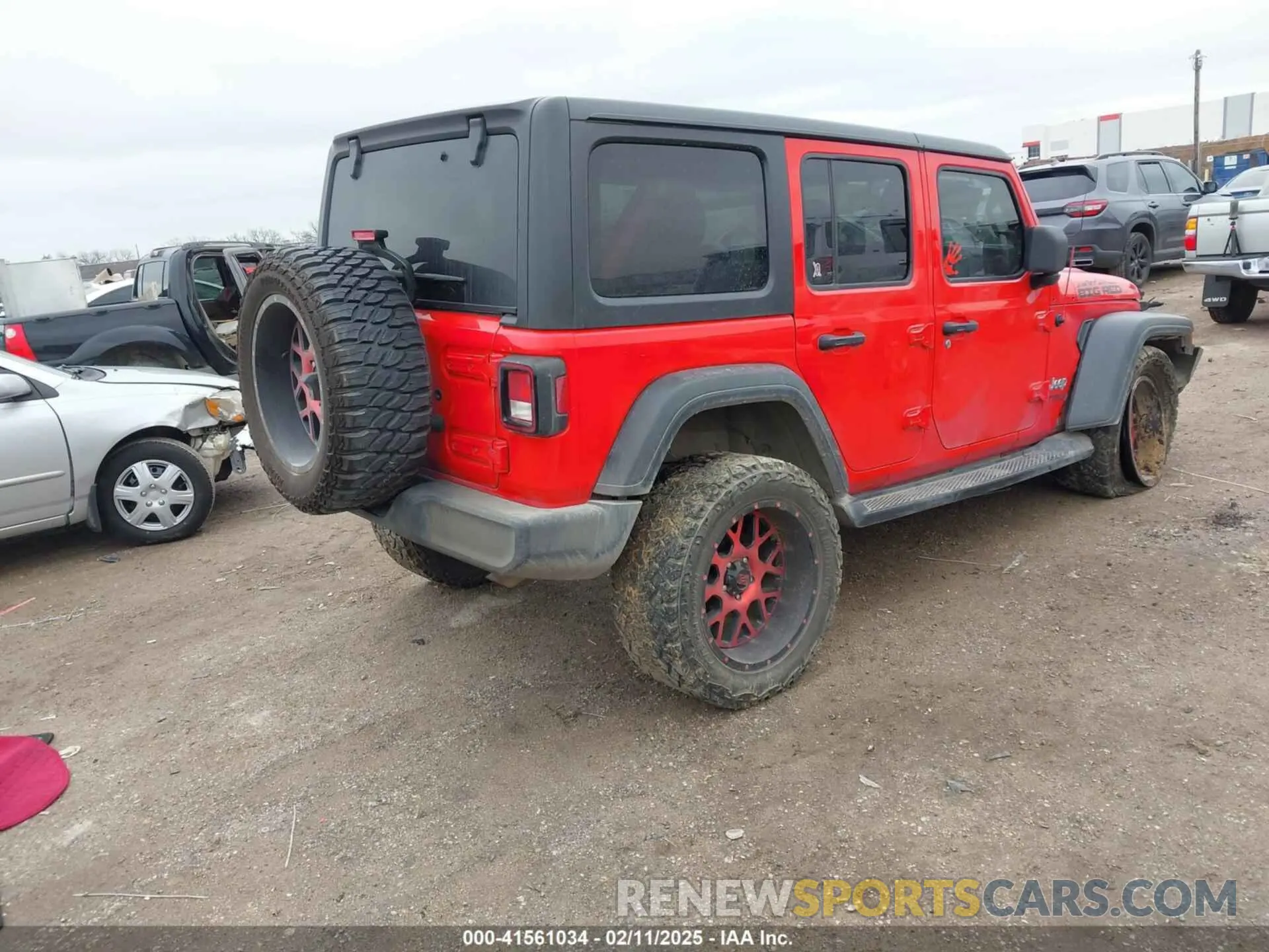 4 Фотография поврежденного автомобиля 1C4HJXDN8LW213889 JEEP WRANGLER UNLIMITED 2020