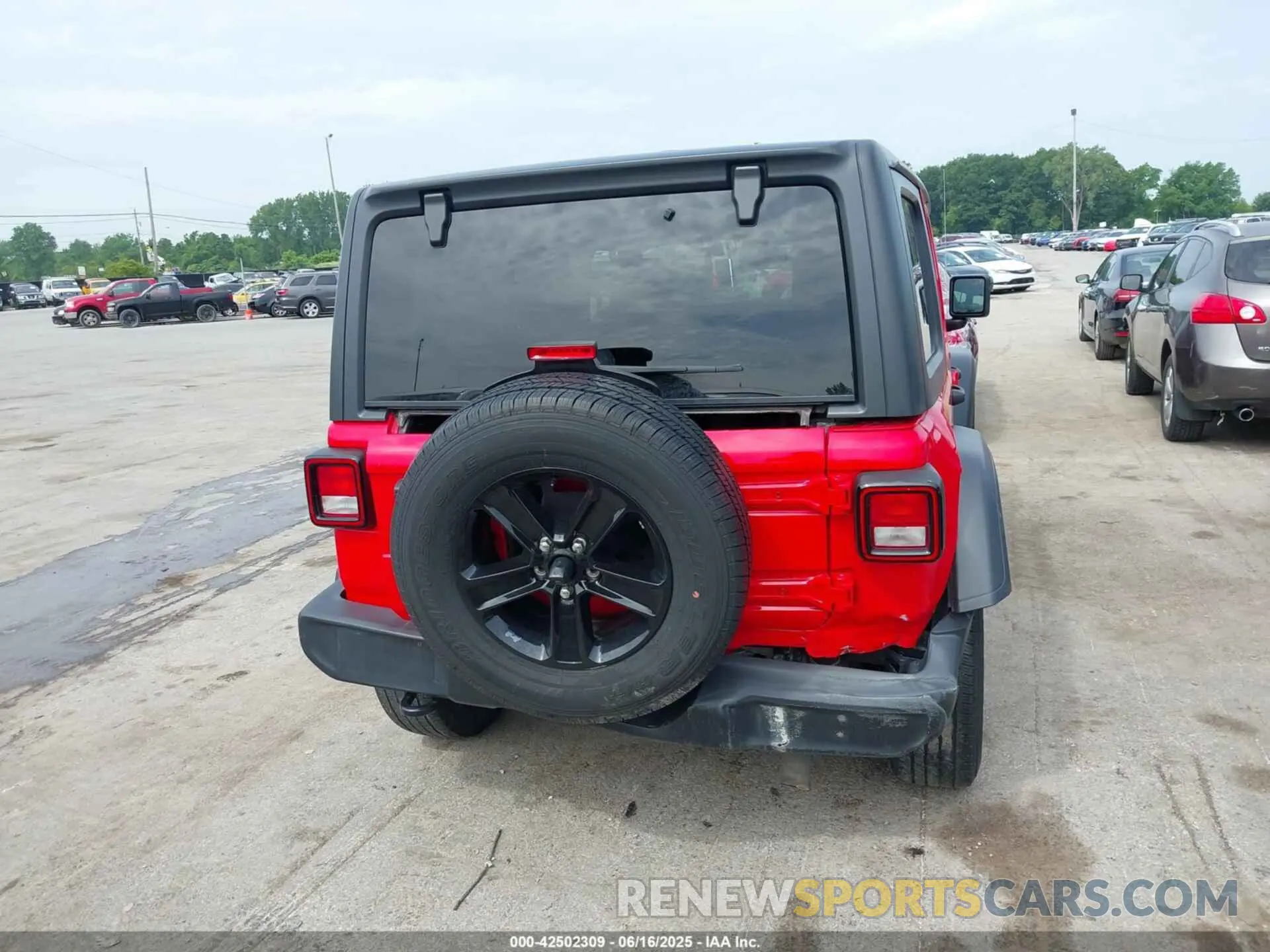 16 Photograph of a damaged car 1C4HJXDN8LW280024 JEEP WRANGLER UNLIMITED 2020