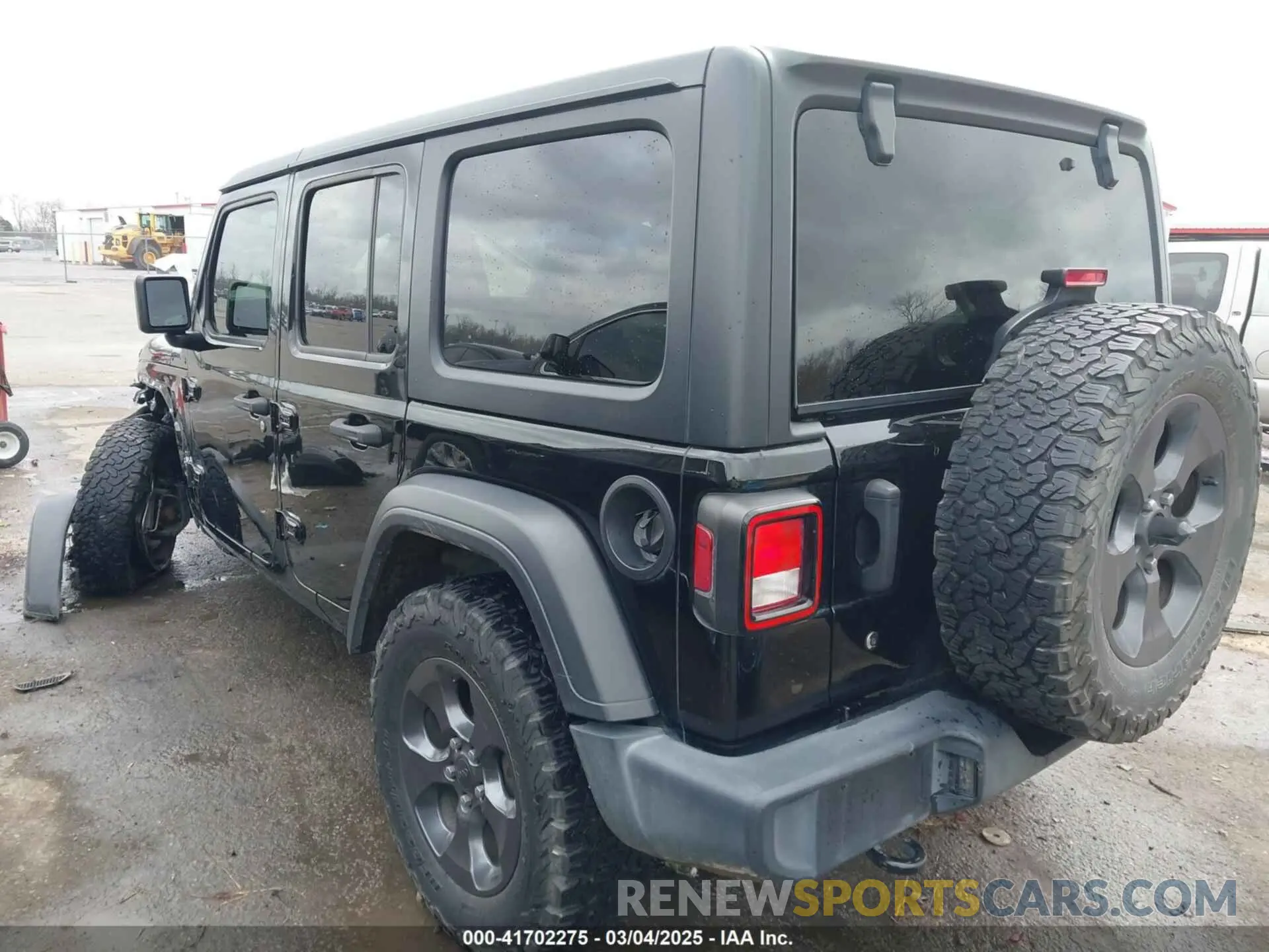 3 Photograph of a damaged car 1C4HJXDN9LW126762 JEEP WRANGLER UNLIMITED 2020