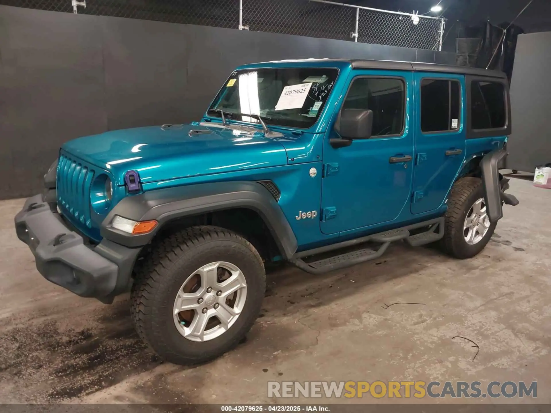 2 Photograph of a damaged car 1C4HJXDN9LW194222 JEEP WRANGLER UNLIMITED 2020