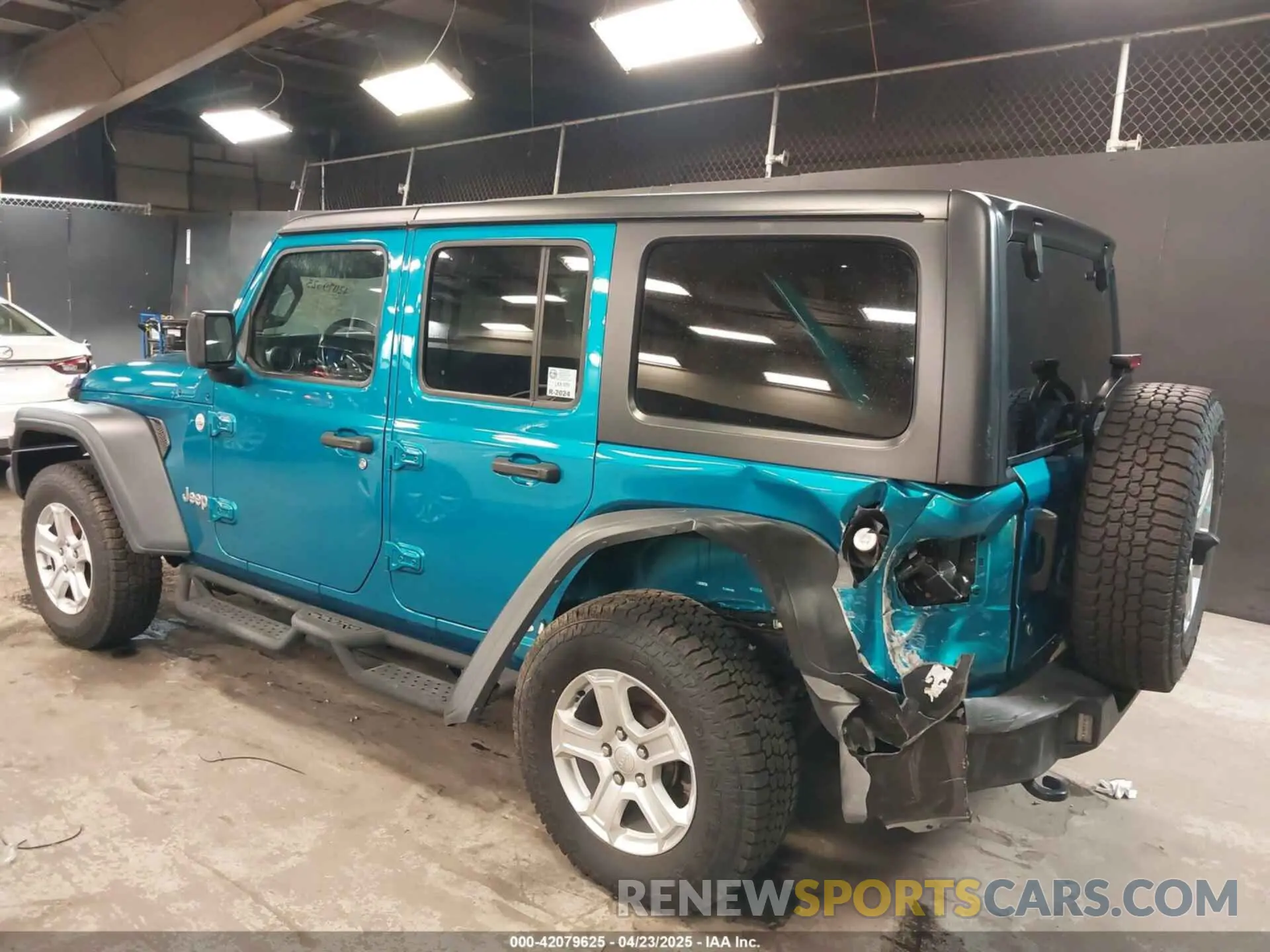 6 Photograph of a damaged car 1C4HJXDN9LW194222 JEEP WRANGLER UNLIMITED 2020