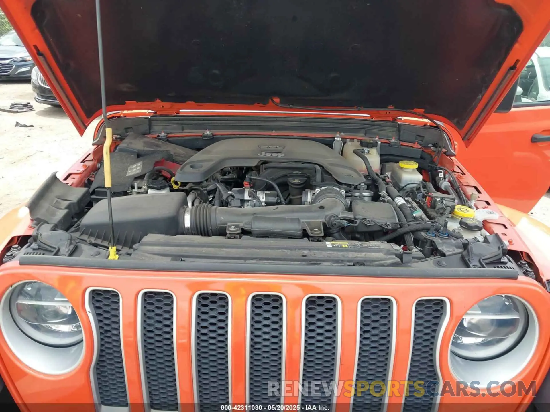 10 Фотография поврежденного автомобиля 1C4HJXEG5LW232965 JEEP WRANGLER UNLIMITED 2020