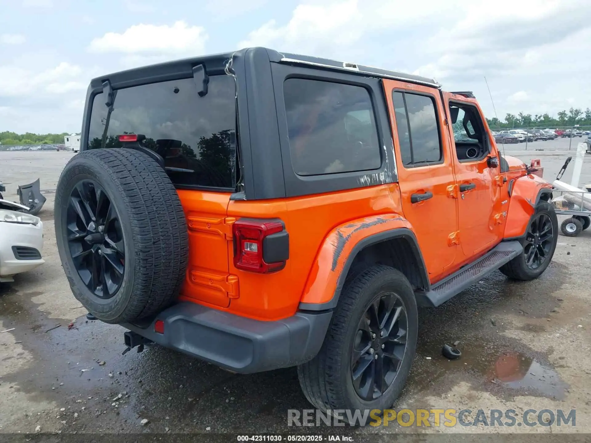 4 Фотография поврежденного автомобиля 1C4HJXEG5LW232965 JEEP WRANGLER UNLIMITED 2020