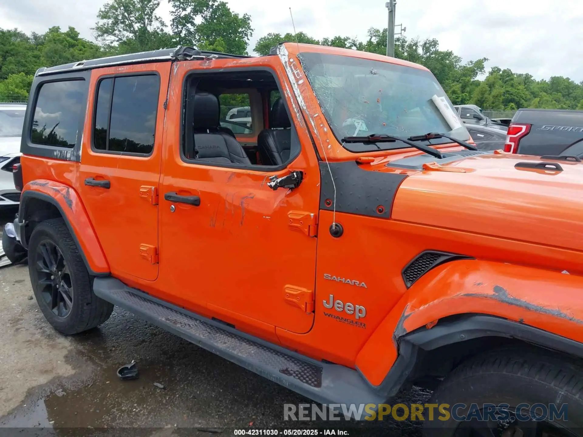 6 Фотография поврежденного автомобиля 1C4HJXEG5LW232965 JEEP WRANGLER UNLIMITED 2020