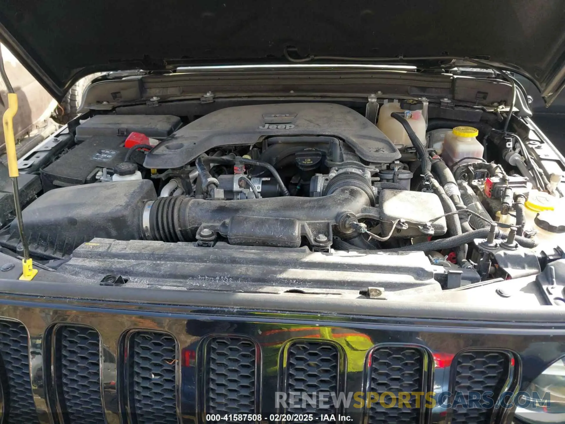 10 Photograph of a damaged car 1C4HJXEG8LW318626 JEEP WRANGLER UNLIMITED 2020