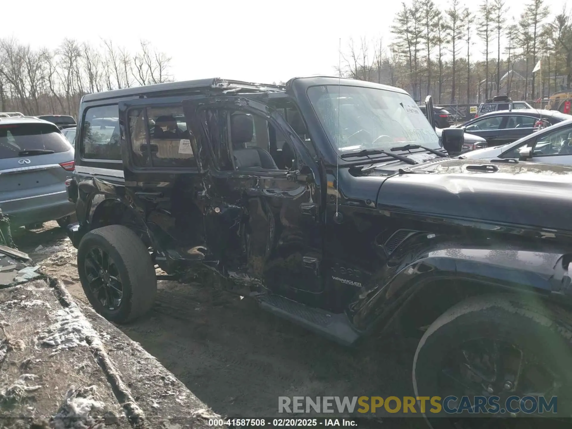 6 Photograph of a damaged car 1C4HJXEG8LW318626 JEEP WRANGLER UNLIMITED 2020