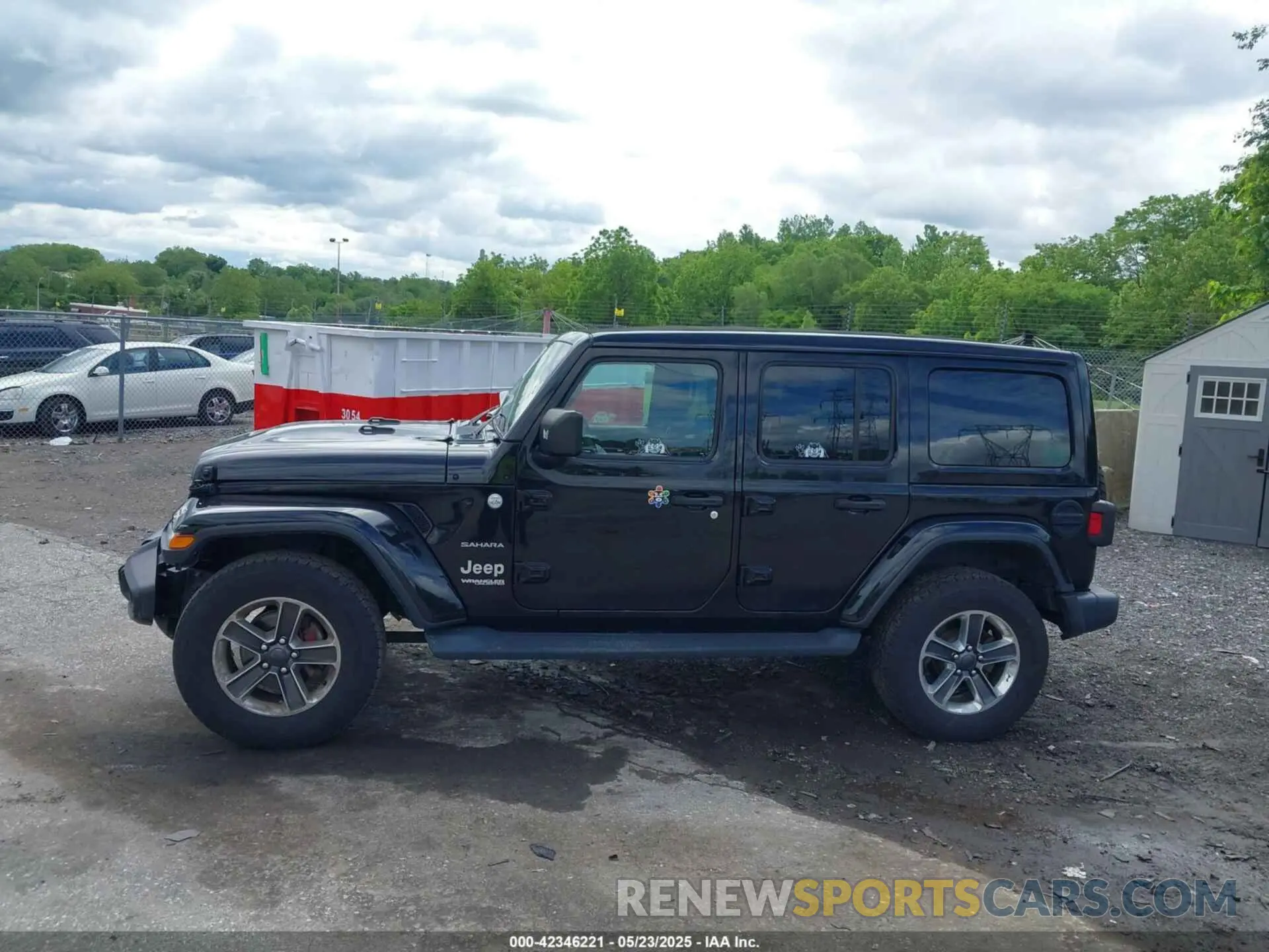 14 Photograph of a damaged car 1C4HJXEN0LW157266 JEEP WRANGLER UNLIMITED 2020