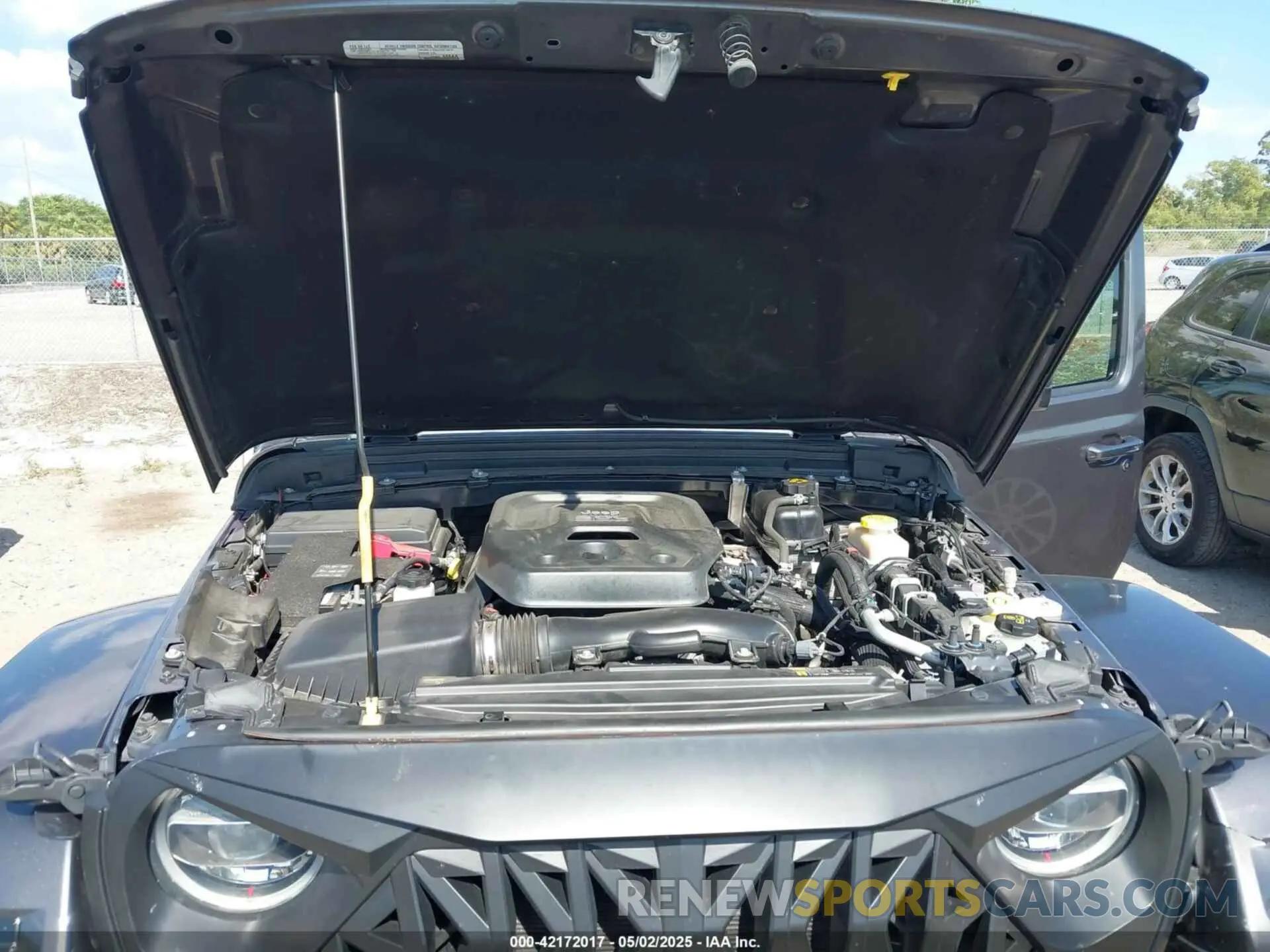 10 Photograph of a damaged car 1C4HJXEN2LW325103 JEEP WRANGLER UNLIMITED 2020