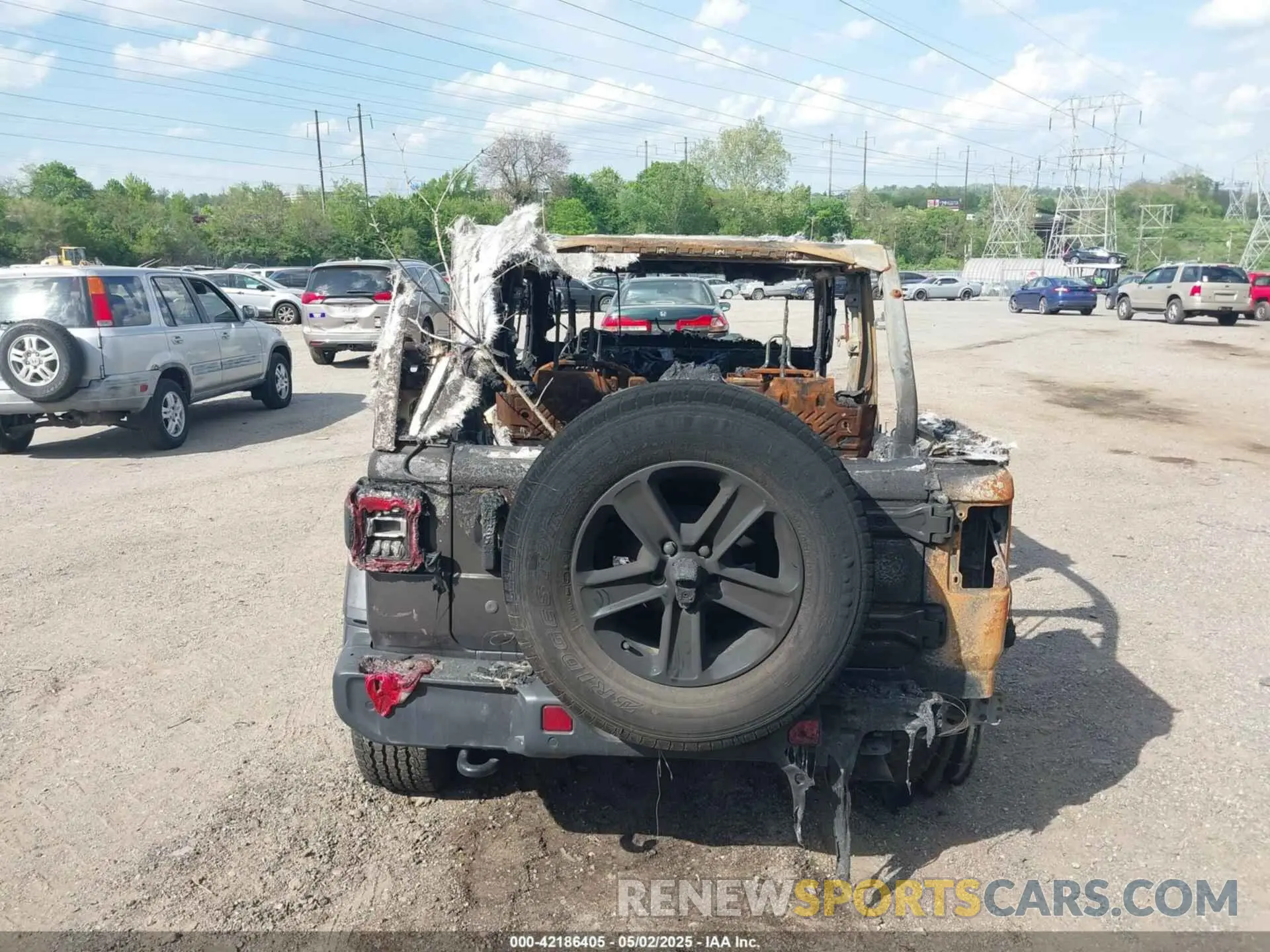 17 Photograph of a damaged car 1C4HJXEN3LW105453 JEEP WRANGLER UNLIMITED 2020