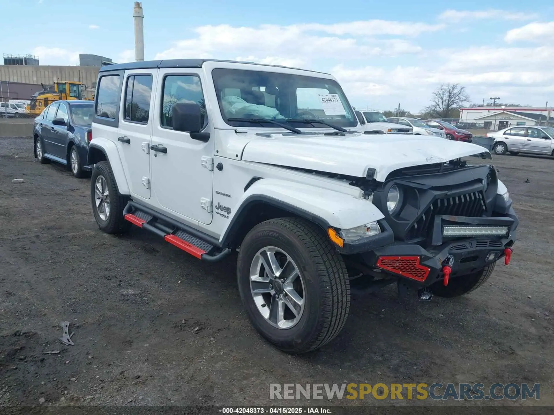 1 Photograph of a damaged car 1C4HJXEN3LW164986 JEEP WRANGLER UNLIMITED 2020