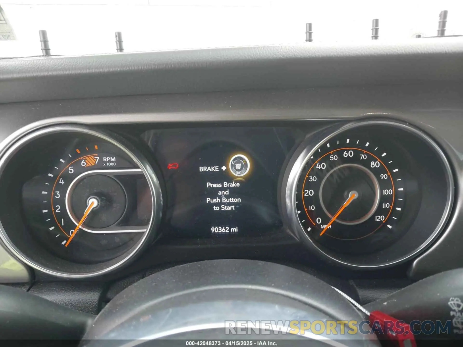 7 Photograph of a damaged car 1C4HJXEN3LW164986 JEEP WRANGLER UNLIMITED 2020