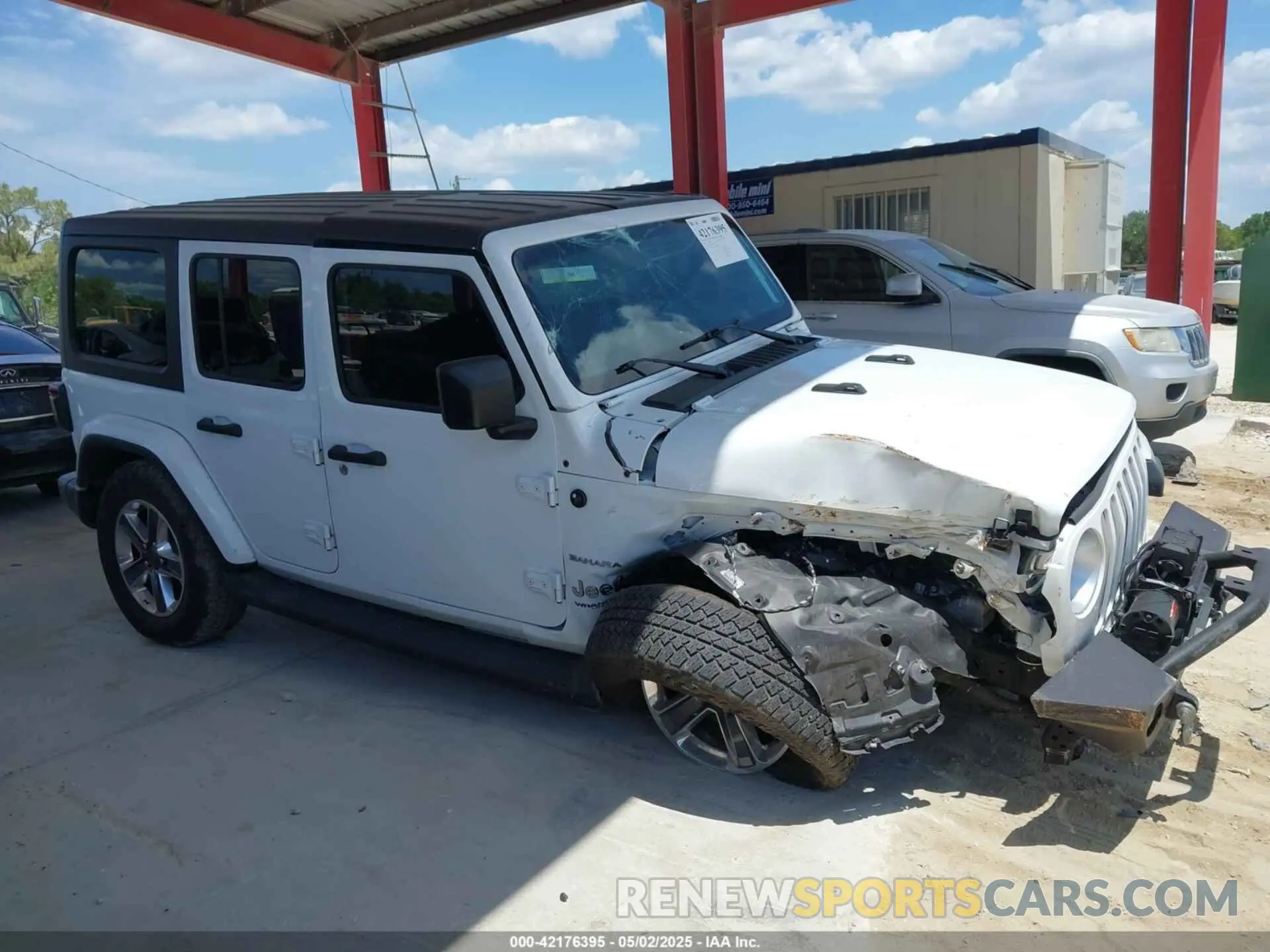 14 Photograph of a damaged car 1C4HJXEN3LW264036 JEEP WRANGLER UNLIMITED 2020