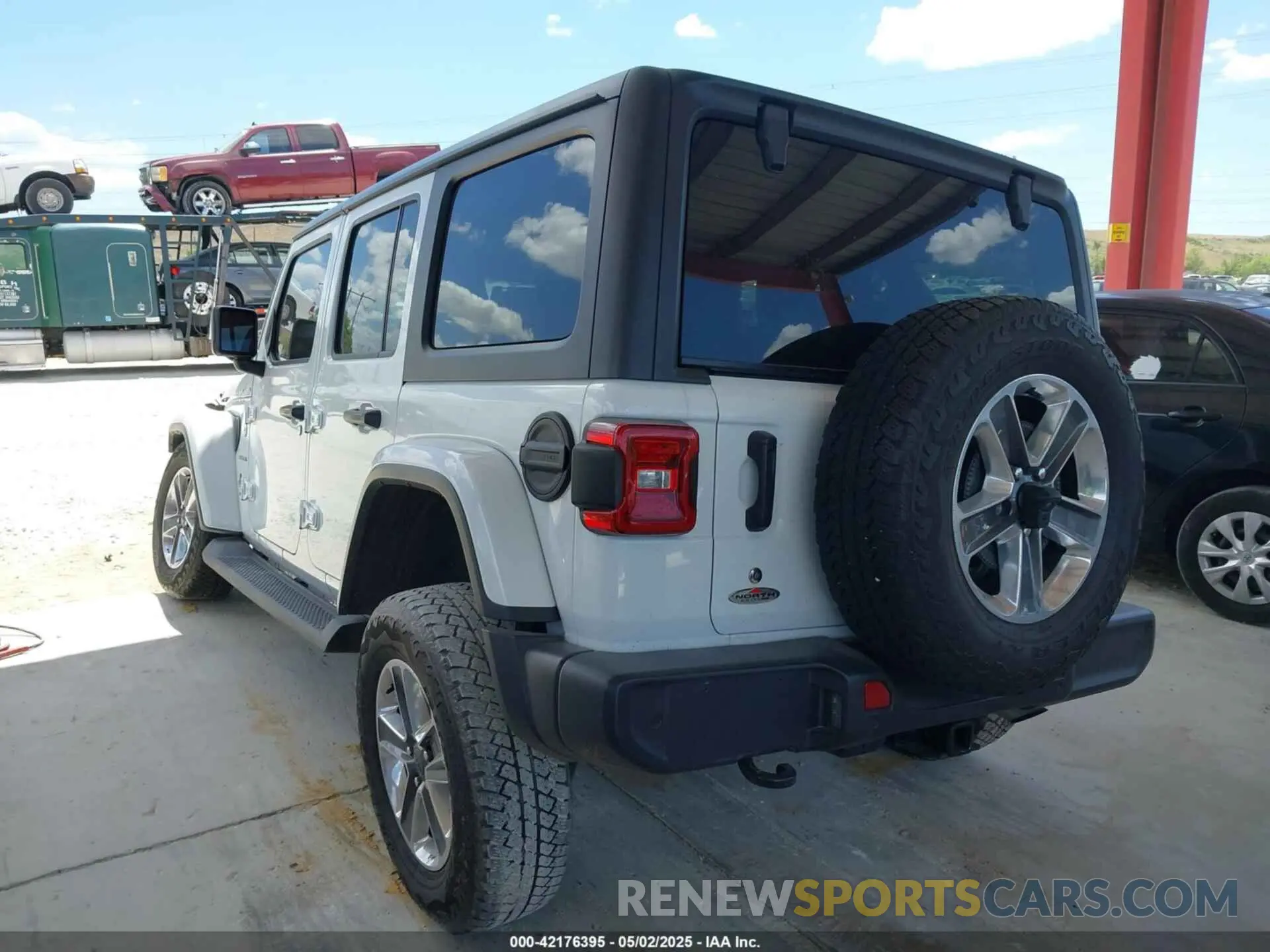 3 Photograph of a damaged car 1C4HJXEN3LW264036 JEEP WRANGLER UNLIMITED 2020