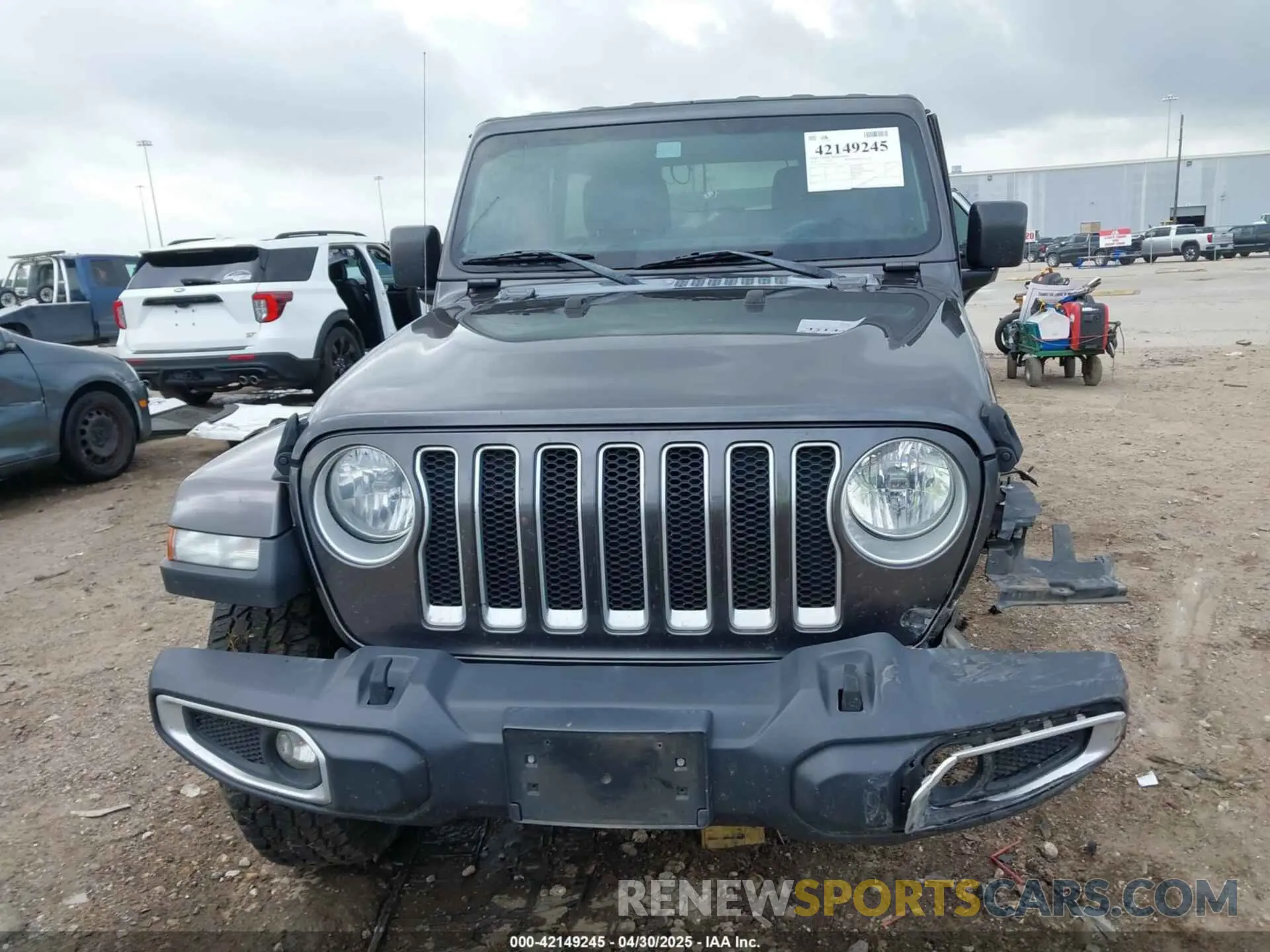 13 Photograph of a damaged car 1C4HJXEN5LW114266 JEEP WRANGLER UNLIMITED 2020