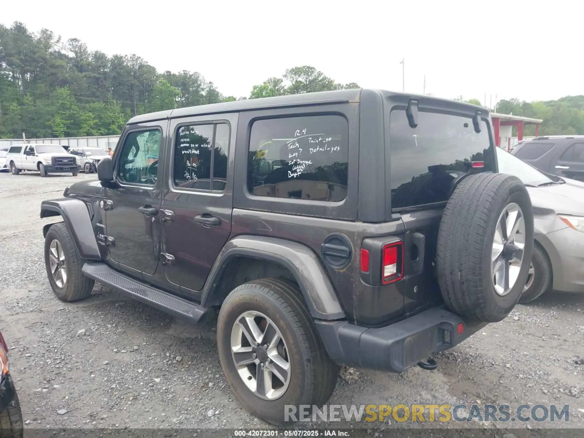 14 Photograph of a damaged car 1C4HJXEN6LW199005 JEEP WRANGLER UNLIMITED 2020
