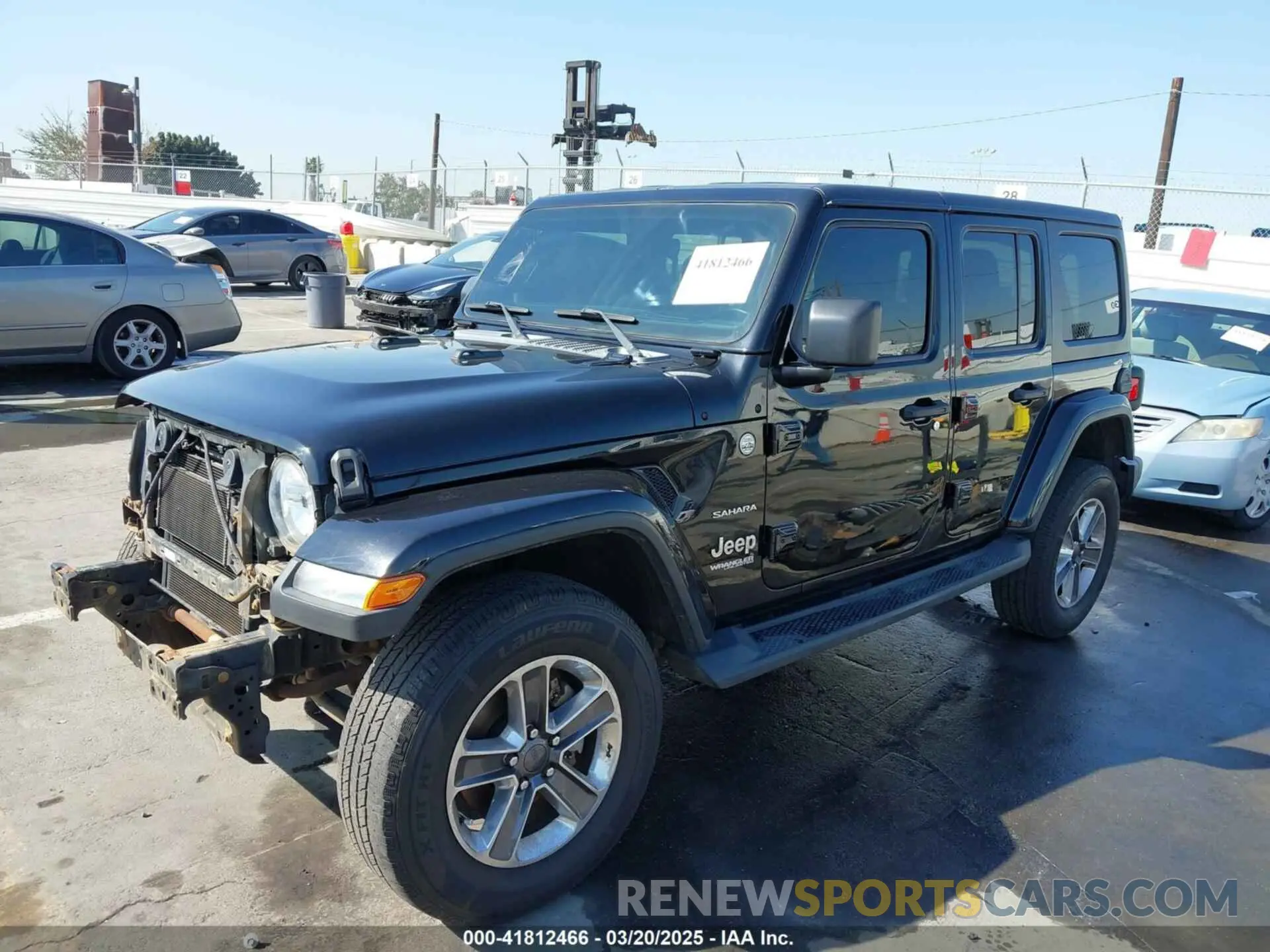 2 Фотография поврежденного автомобиля 1C4HJXEN7LW230214 JEEP WRANGLER UNLIMITED 2020