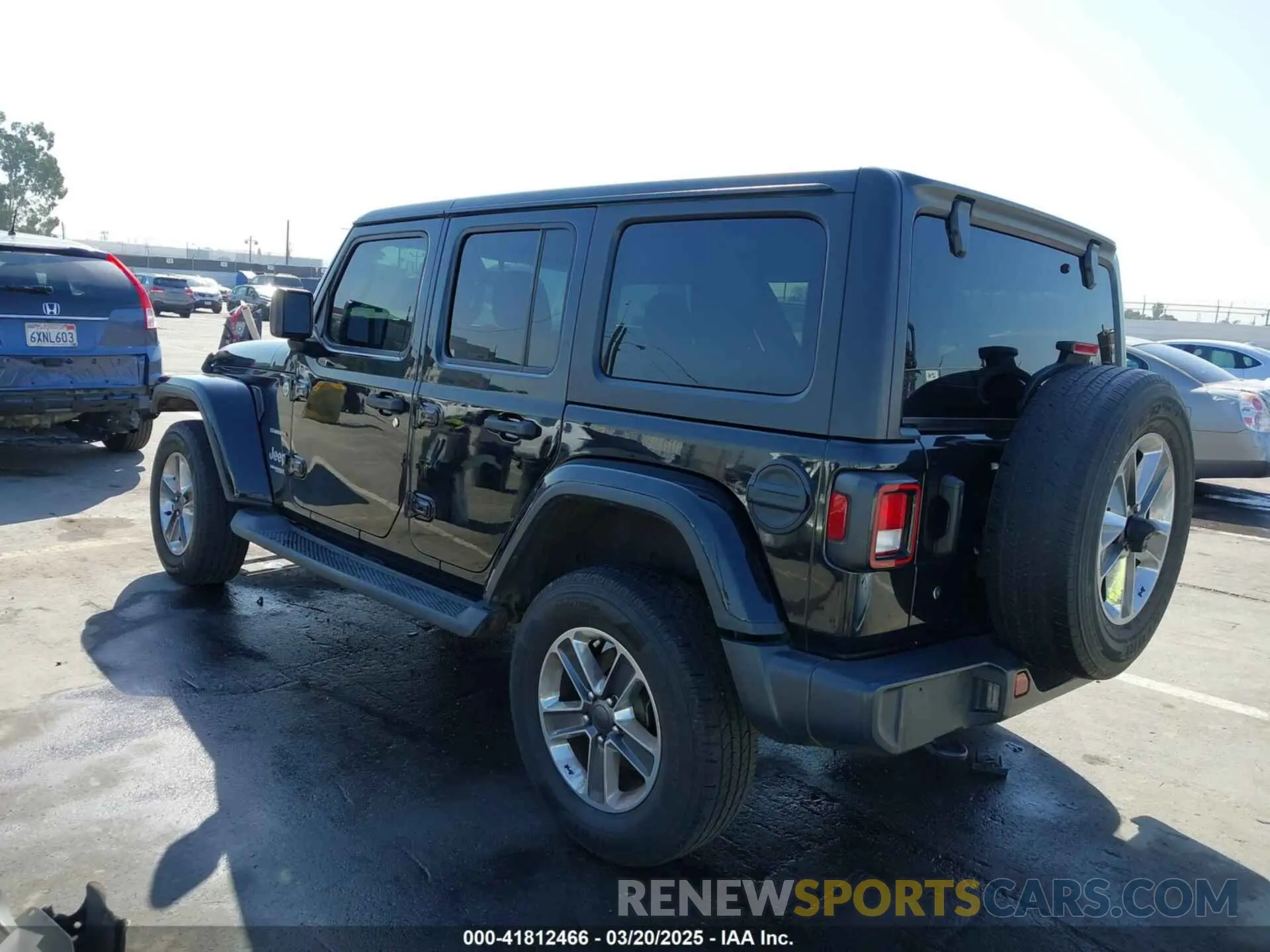 3 Фотография поврежденного автомобиля 1C4HJXEN7LW230214 JEEP WRANGLER UNLIMITED 2020