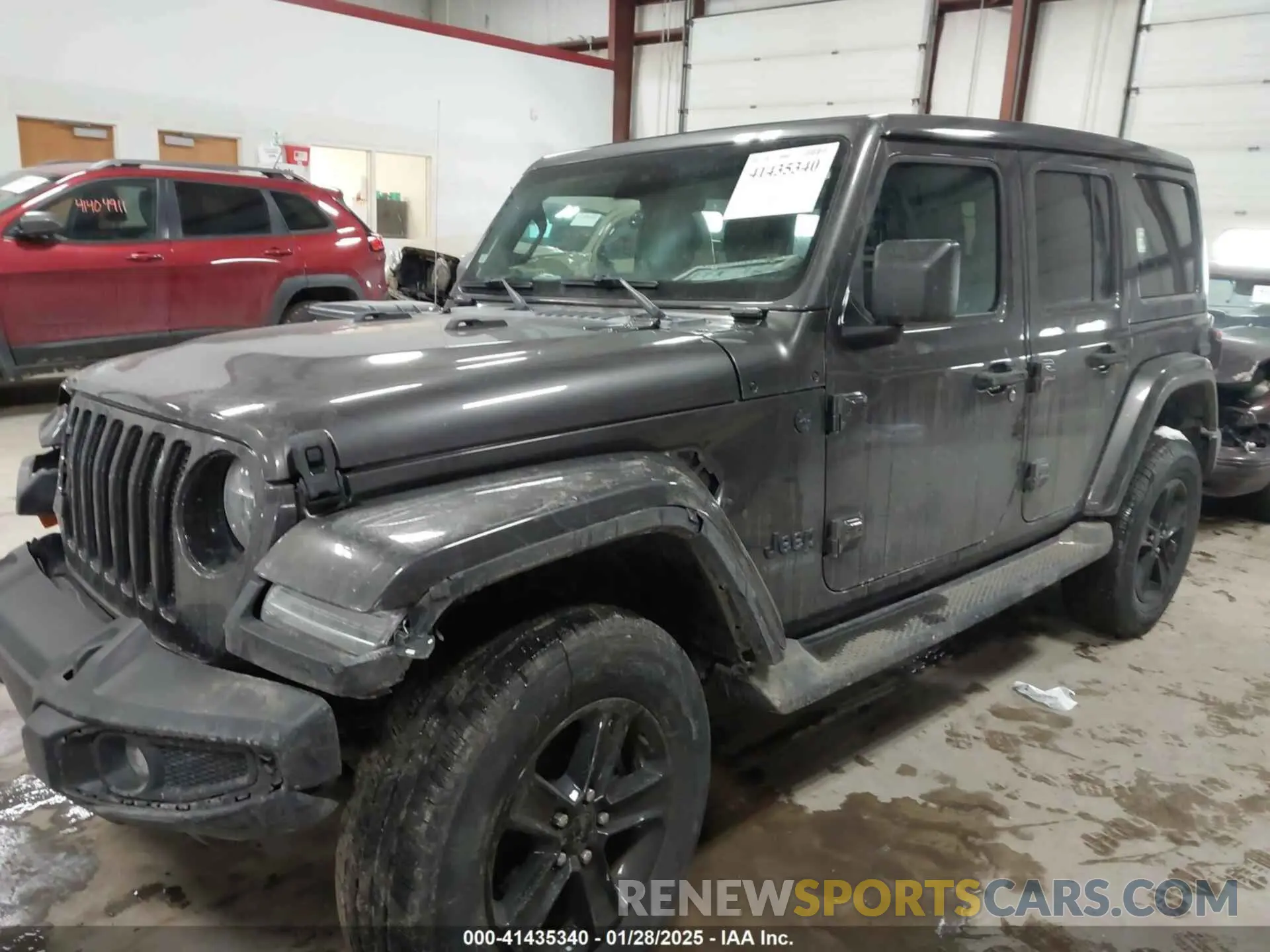 2 Photograph of a damaged car 1C4HJXEN8LW293757 JEEP WRANGLER UNLIMITED 2020