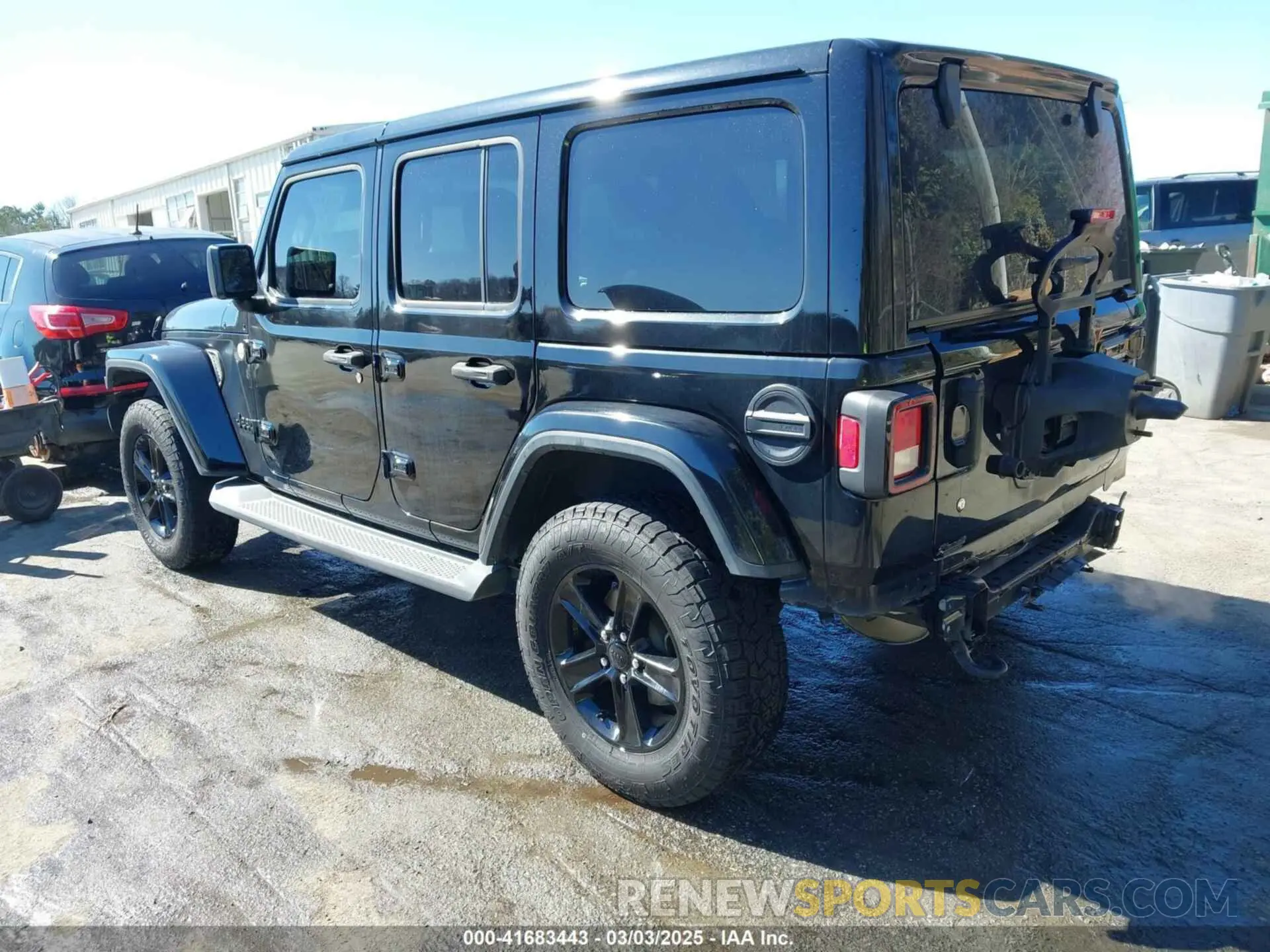 3 Photograph of a damaged car 1C4HJXEN9LW145262 JEEP WRANGLER UNLIMITED 2020