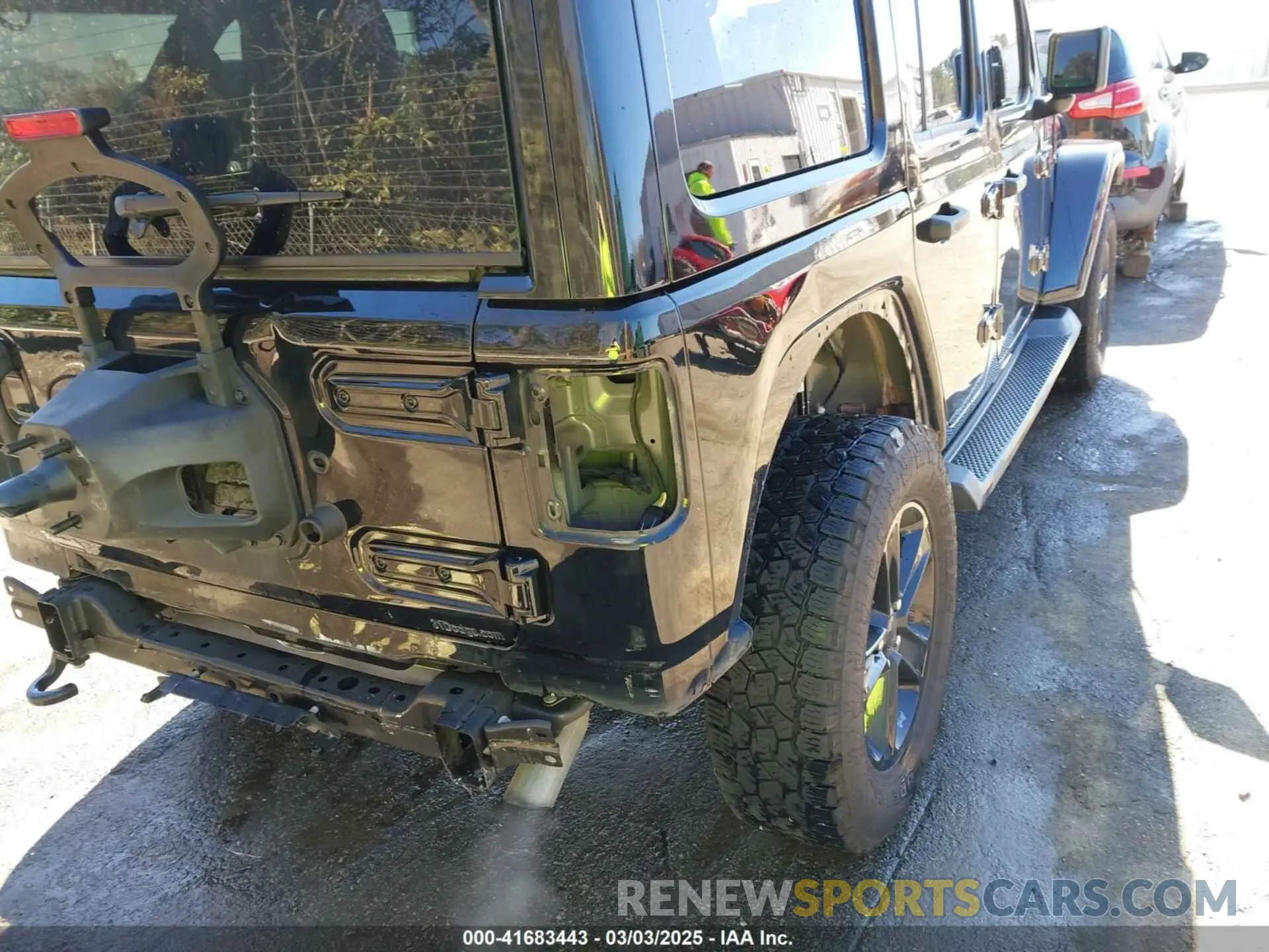 6 Photograph of a damaged car 1C4HJXEN9LW145262 JEEP WRANGLER UNLIMITED 2020