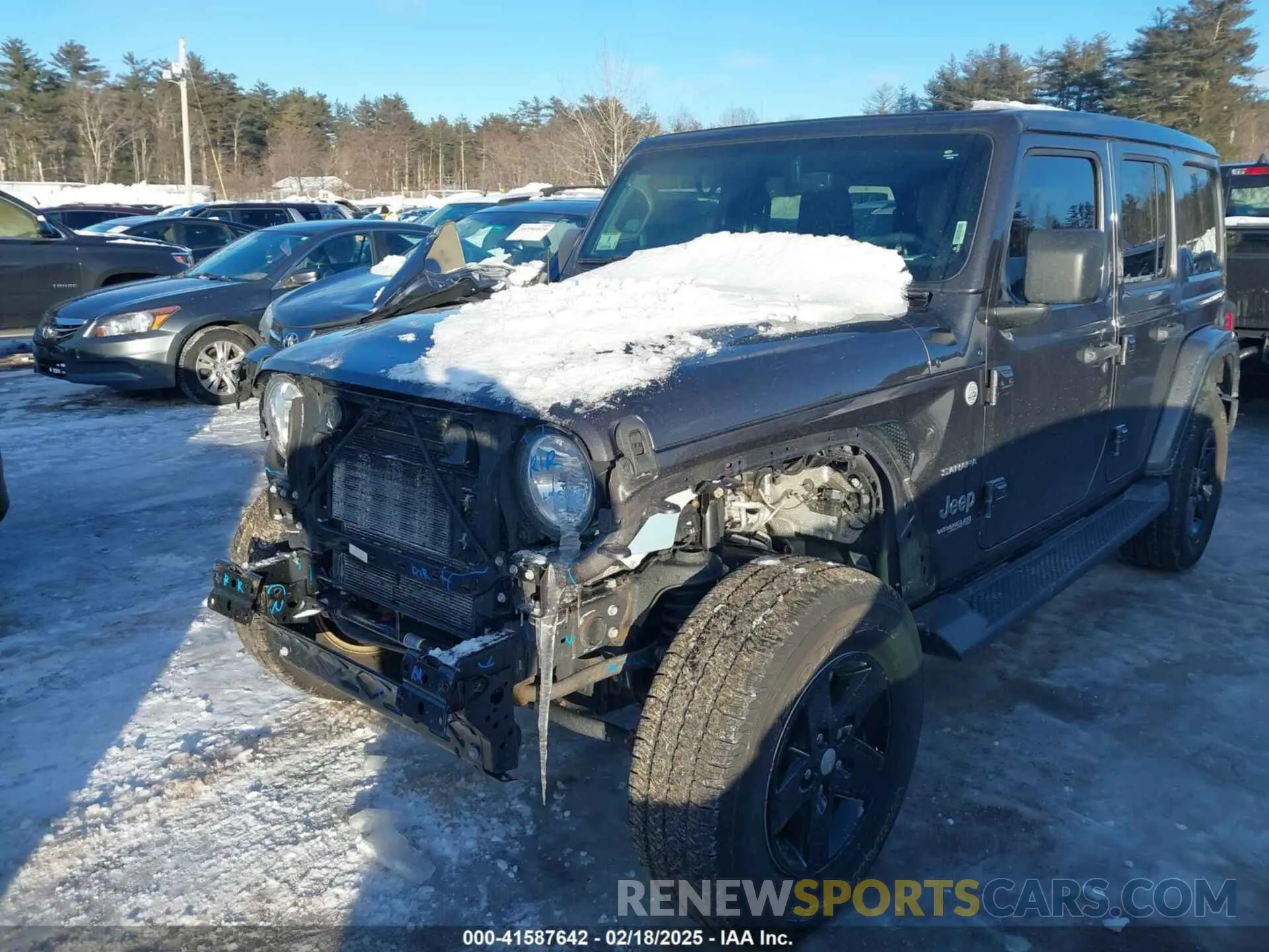 2 Фотография поврежденного автомобиля 1C4HJXEN9LW157444 JEEP WRANGLER UNLIMITED 2020