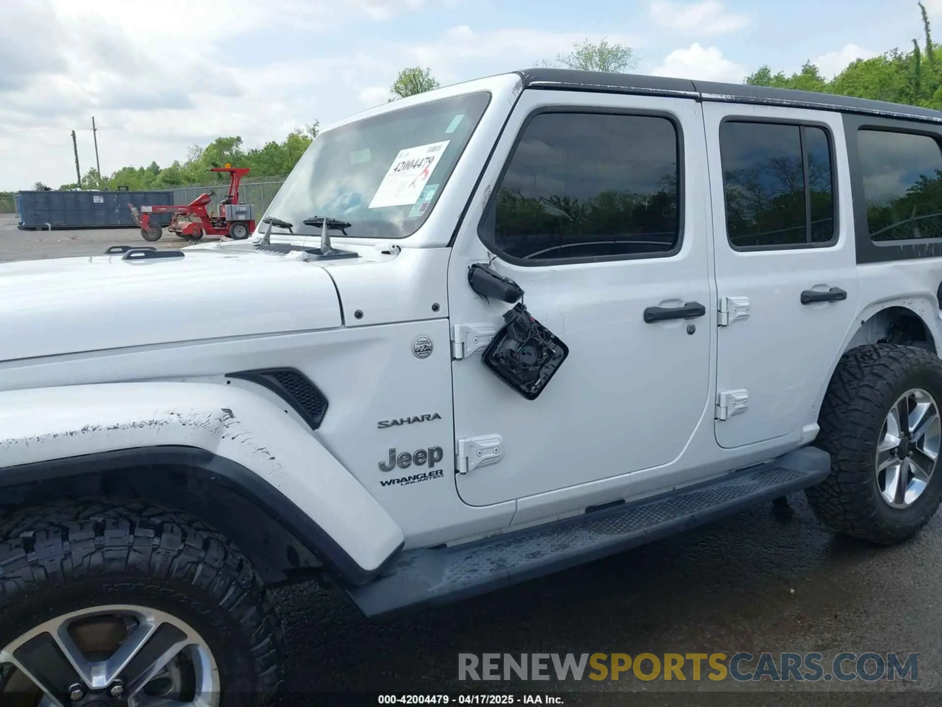 6 Photograph of a damaged car 1C4HJXEN9LW168525 JEEP WRANGLER UNLIMITED 2020