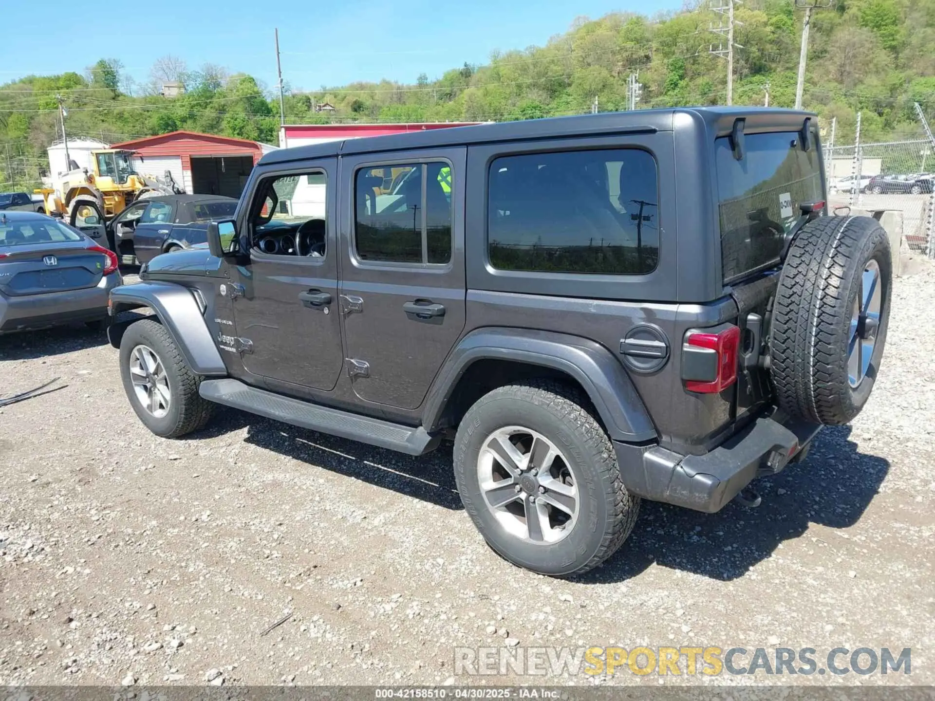 3 Фотография поврежденного автомобиля 1C4HJXENXLW263966 JEEP WRANGLER UNLIMITED 2020