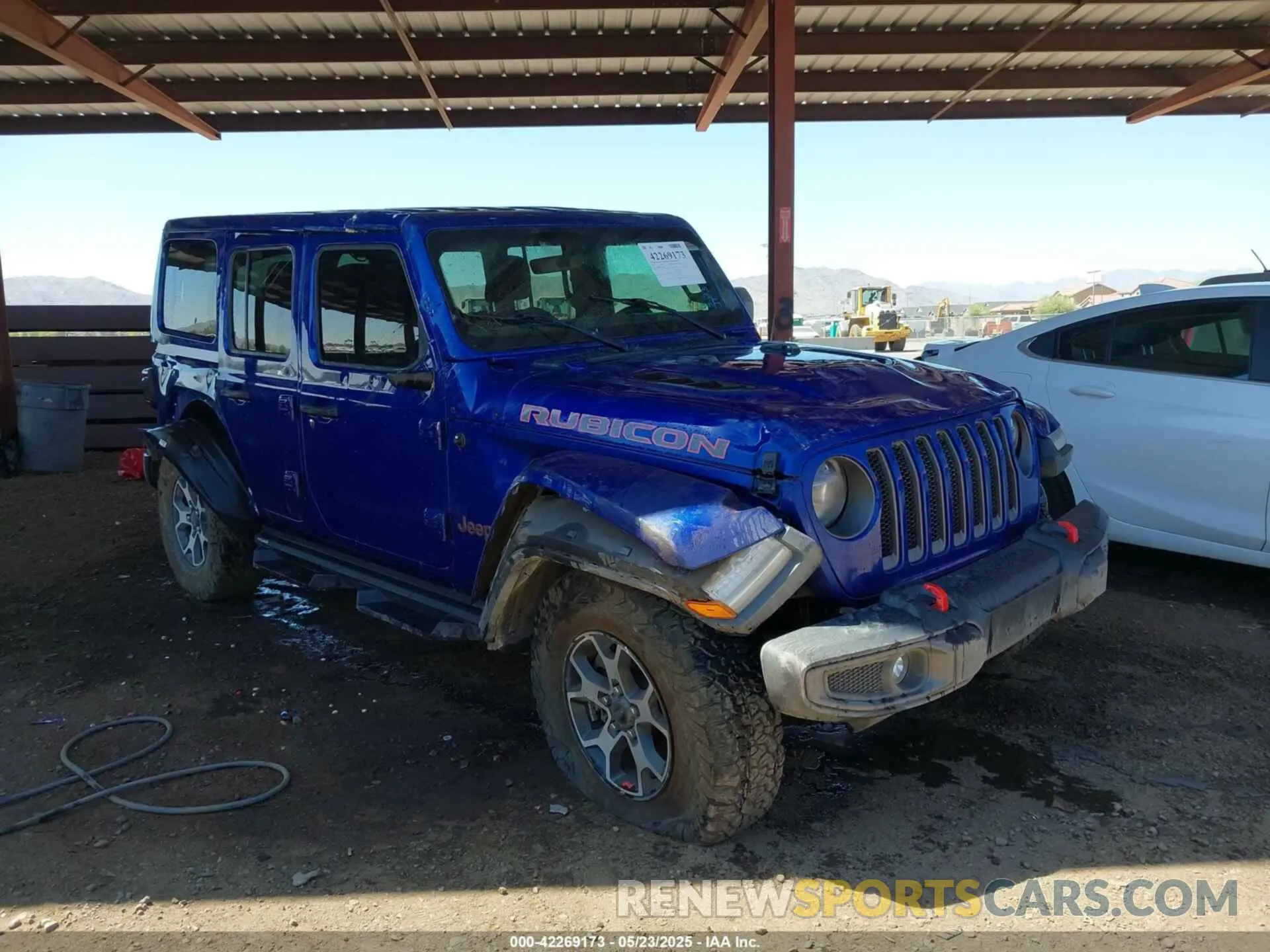 1 Photograph of a damaged car 1C4HJXFG1LW234257 JEEP WRANGLER UNLIMITED 2020