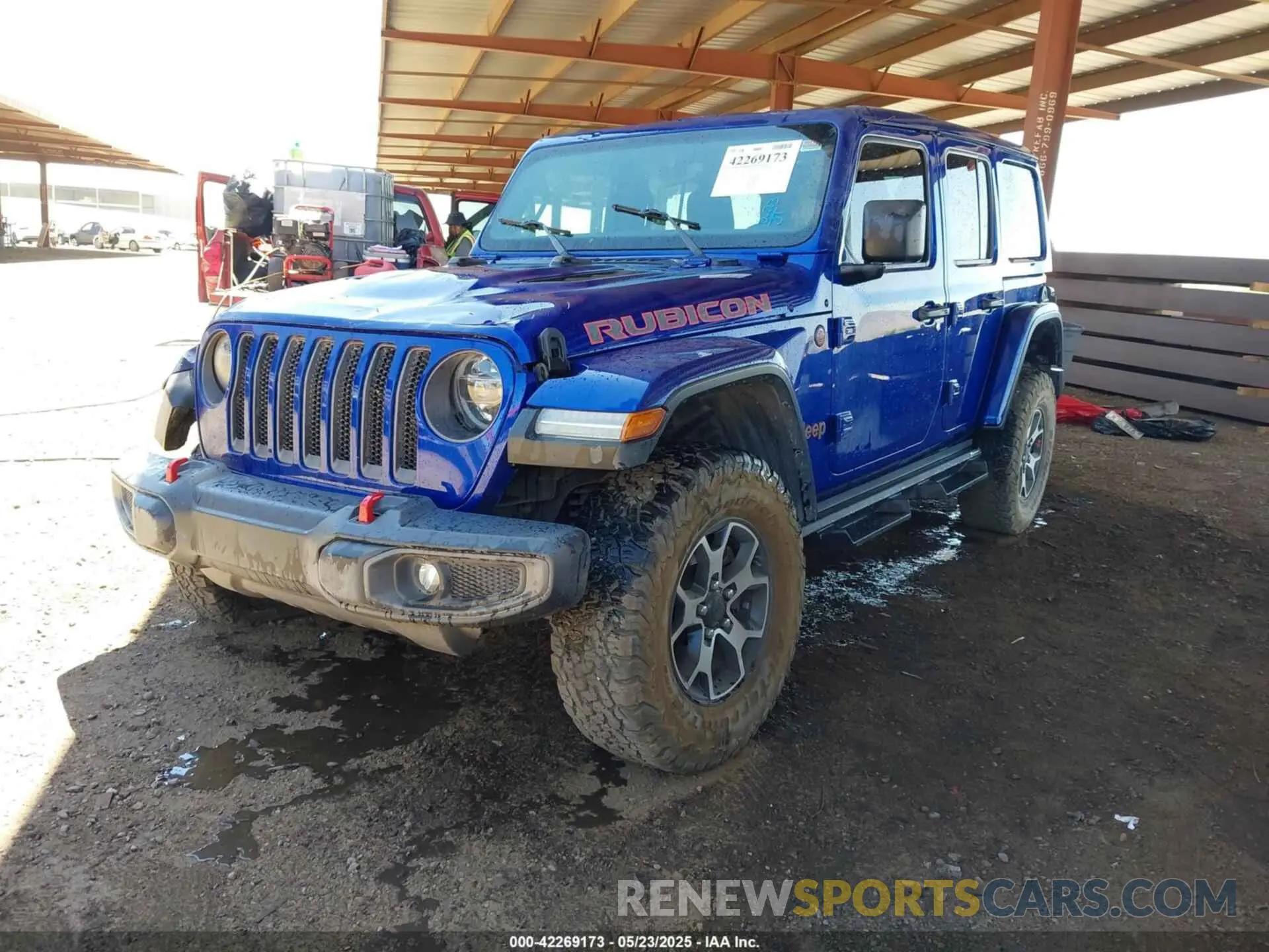 2 Photograph of a damaged car 1C4HJXFG1LW234257 JEEP WRANGLER UNLIMITED 2020