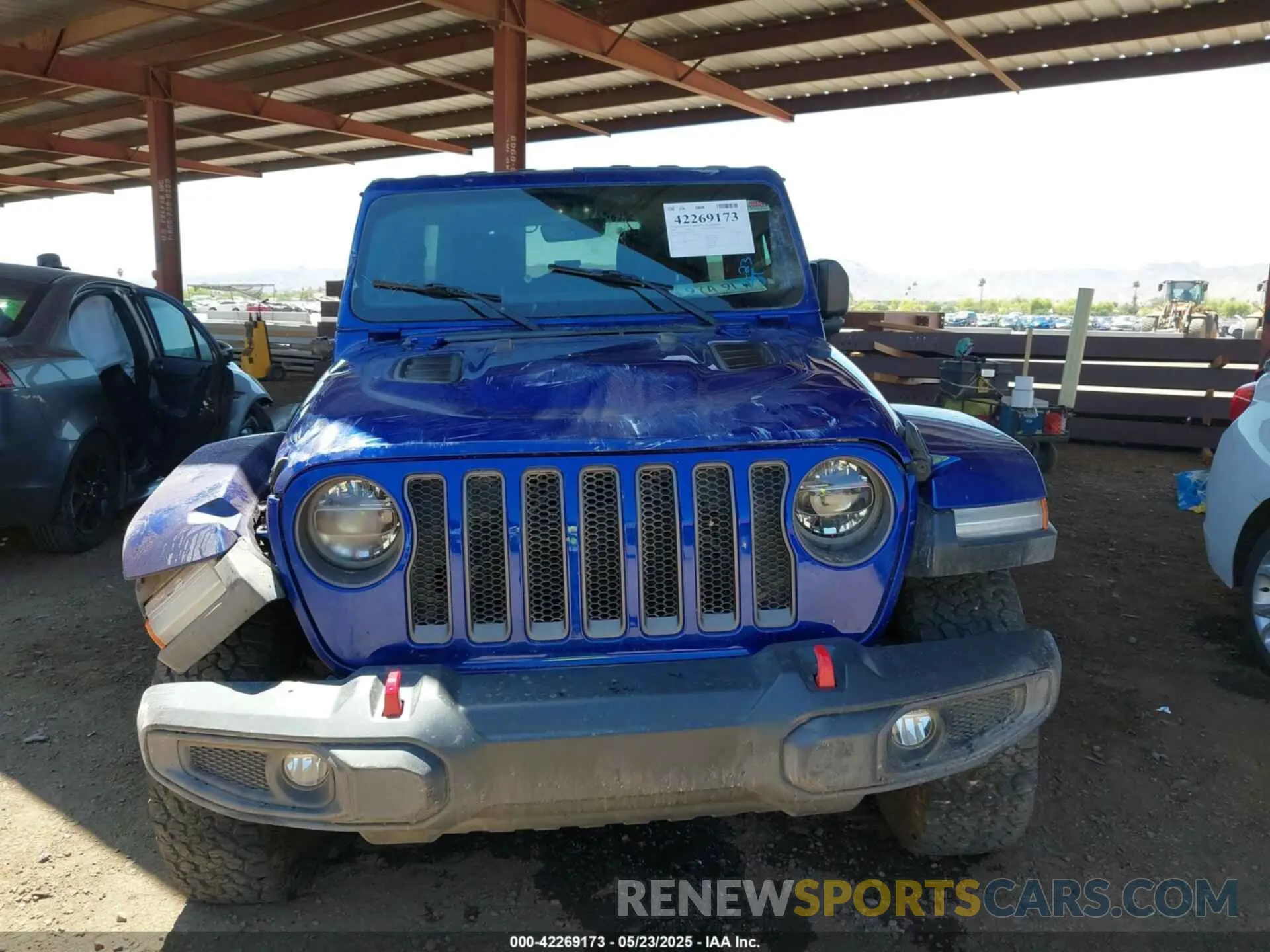 6 Photograph of a damaged car 1C4HJXFG1LW234257 JEEP WRANGLER UNLIMITED 2020
