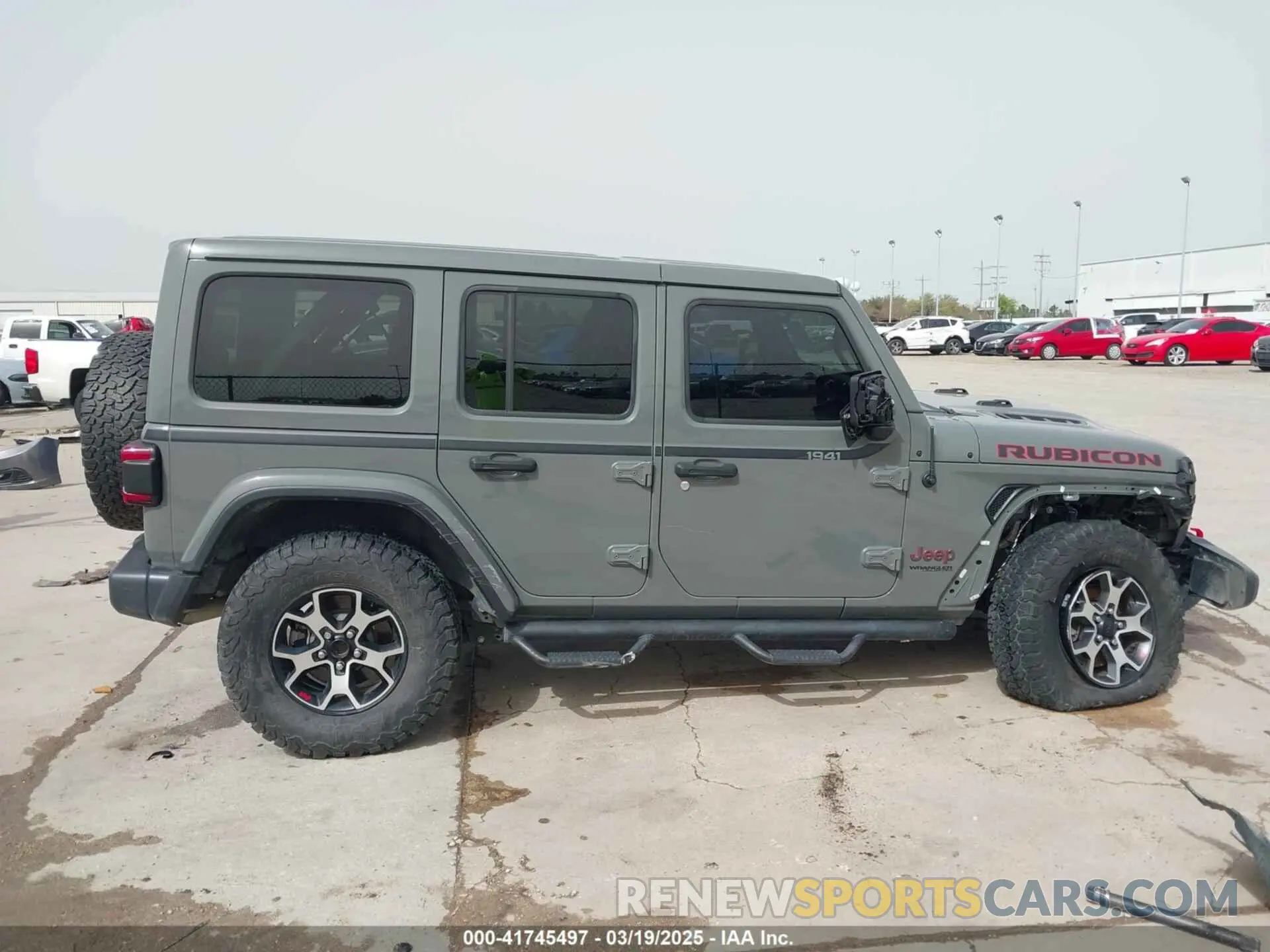 14 Photograph of a damaged car 1C4HJXFG2LW267154 JEEP WRANGLER UNLIMITED 2020