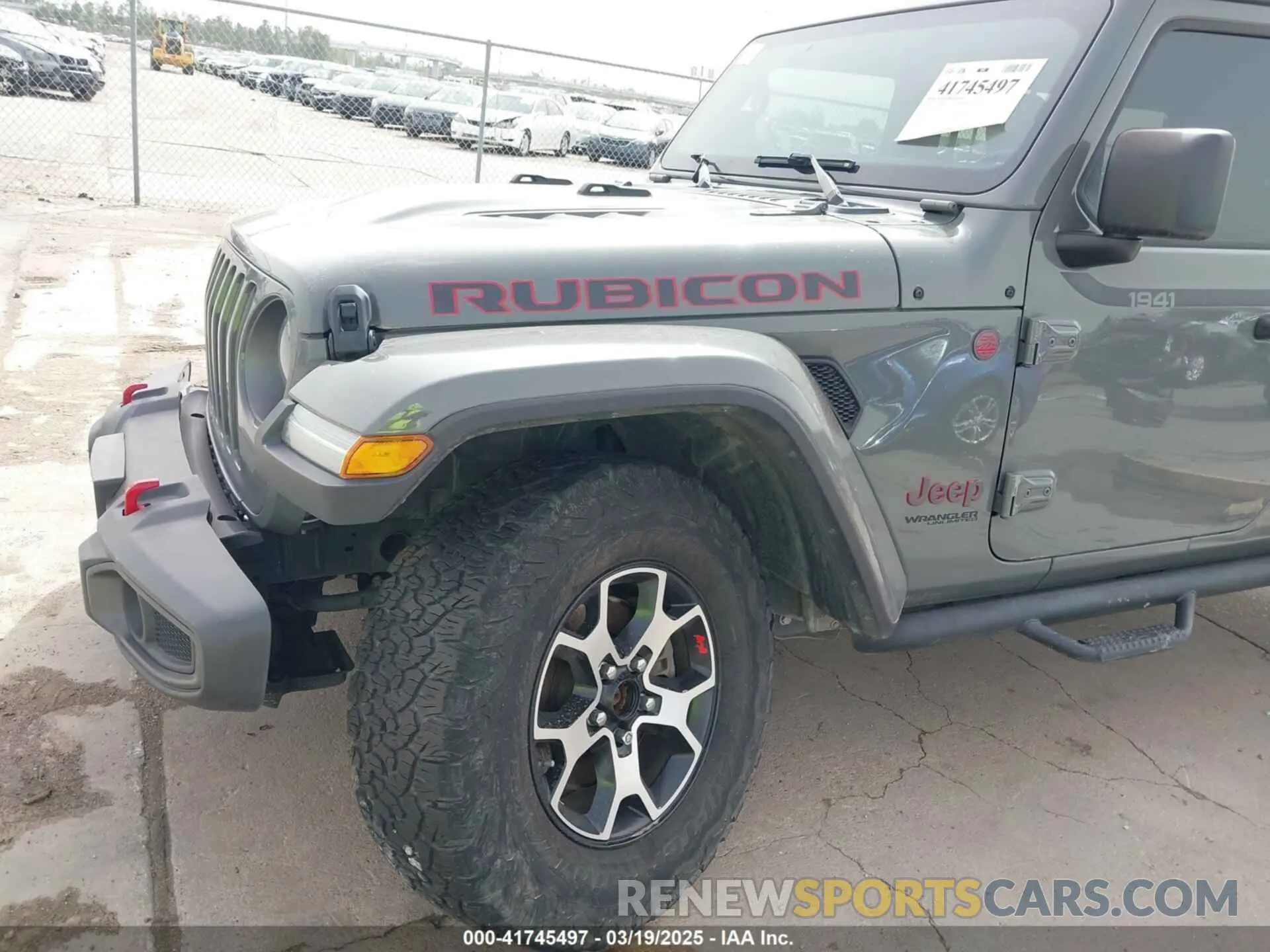 18 Photograph of a damaged car 1C4HJXFG2LW267154 JEEP WRANGLER UNLIMITED 2020