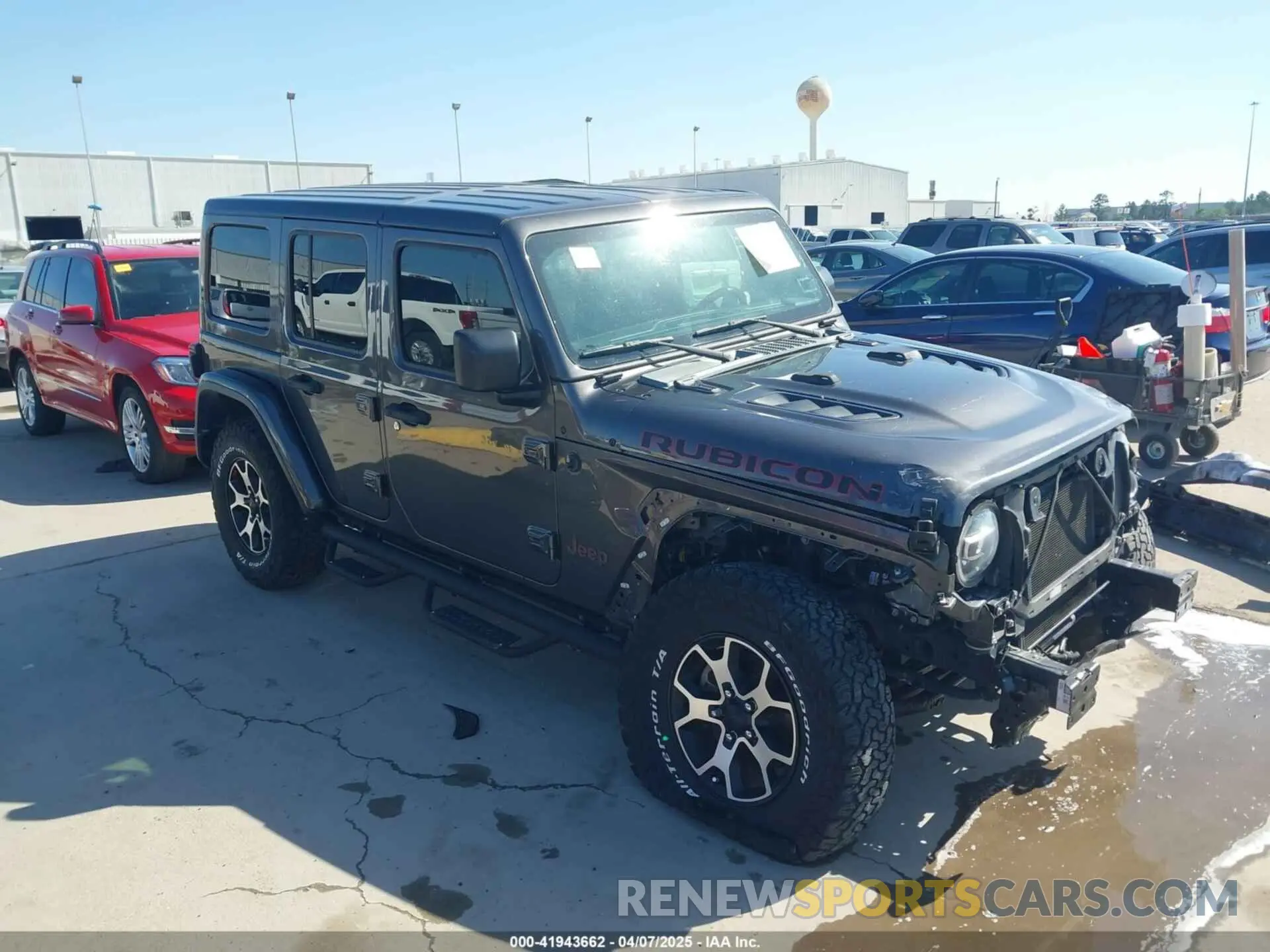 1 Photograph of a damaged car 1C4HJXFN0LW300344 JEEP WRANGLER UNLIMITED 2020