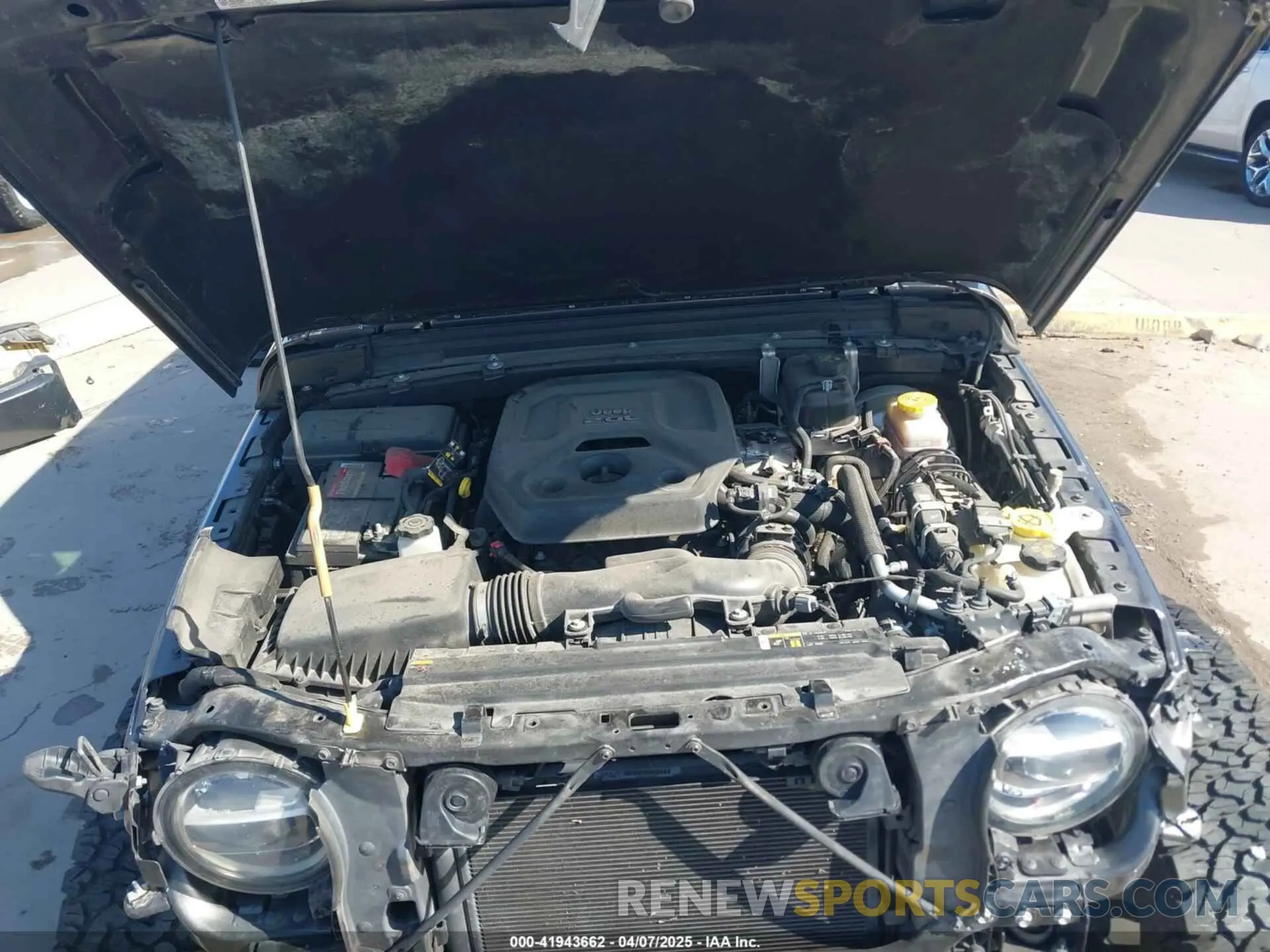 10 Photograph of a damaged car 1C4HJXFN0LW300344 JEEP WRANGLER UNLIMITED 2020