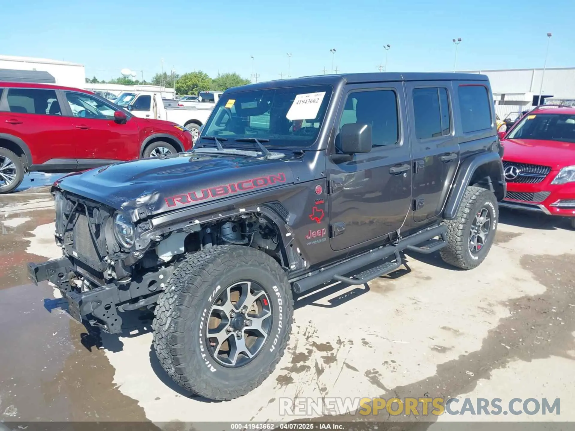 2 Photograph of a damaged car 1C4HJXFN0LW300344 JEEP WRANGLER UNLIMITED 2020