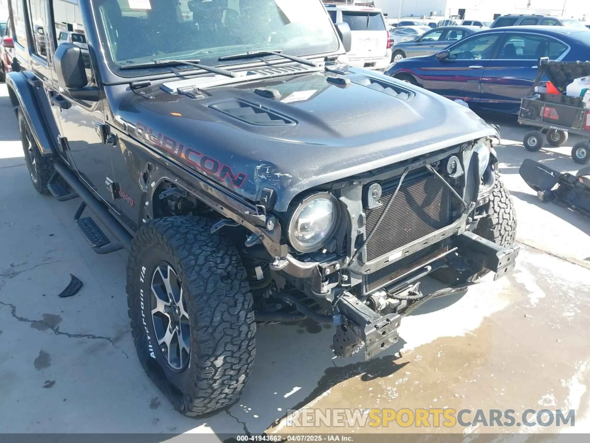 6 Photograph of a damaged car 1C4HJXFN0LW300344 JEEP WRANGLER UNLIMITED 2020