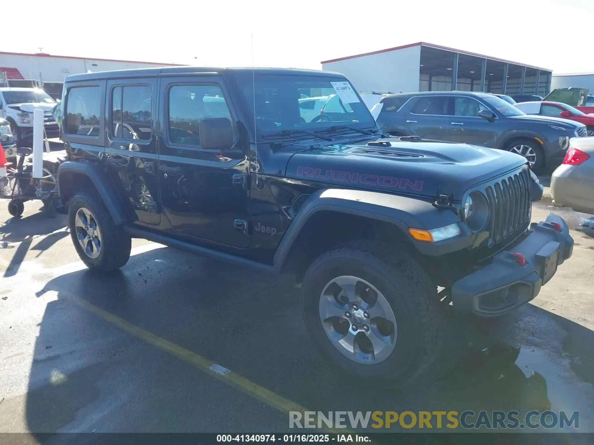1 Photograph of a damaged car 1C4HJXFN4LW283872 JEEP WRANGLER UNLIMITED 2020