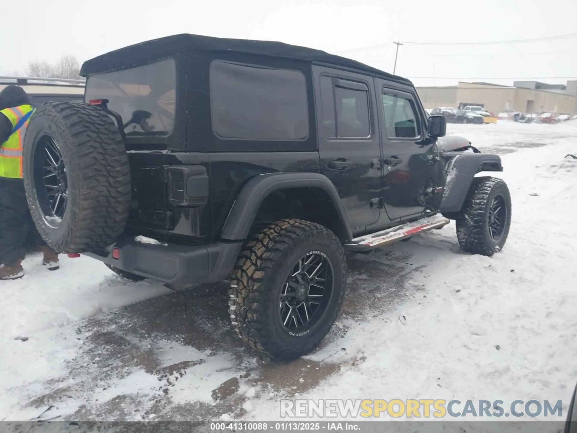 4 Photograph of a damaged car 1C4HJXFN8LW310510 JEEP WRANGLER UNLIMITED 2020